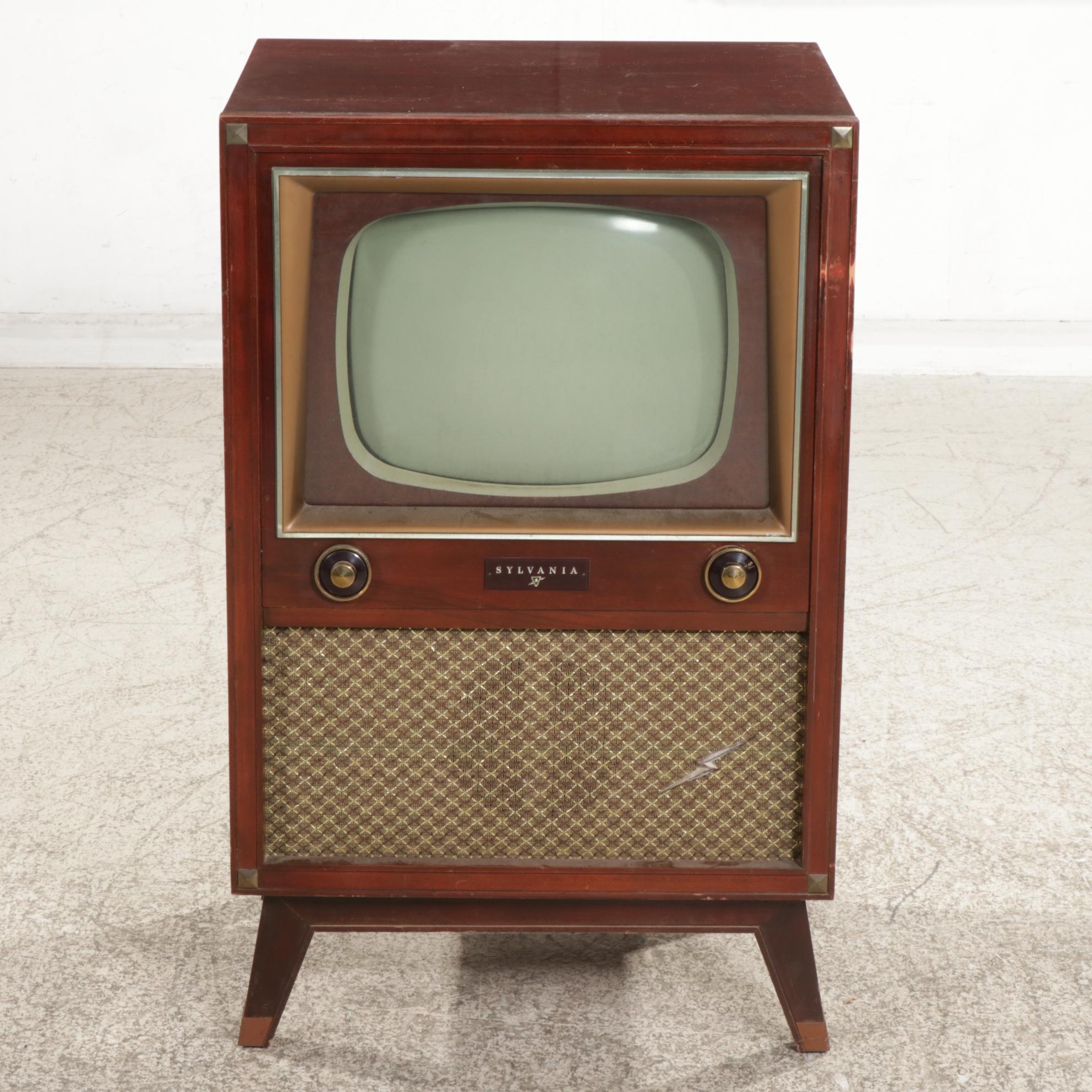 Sylvania Model 73M Colonial Television, 1950s