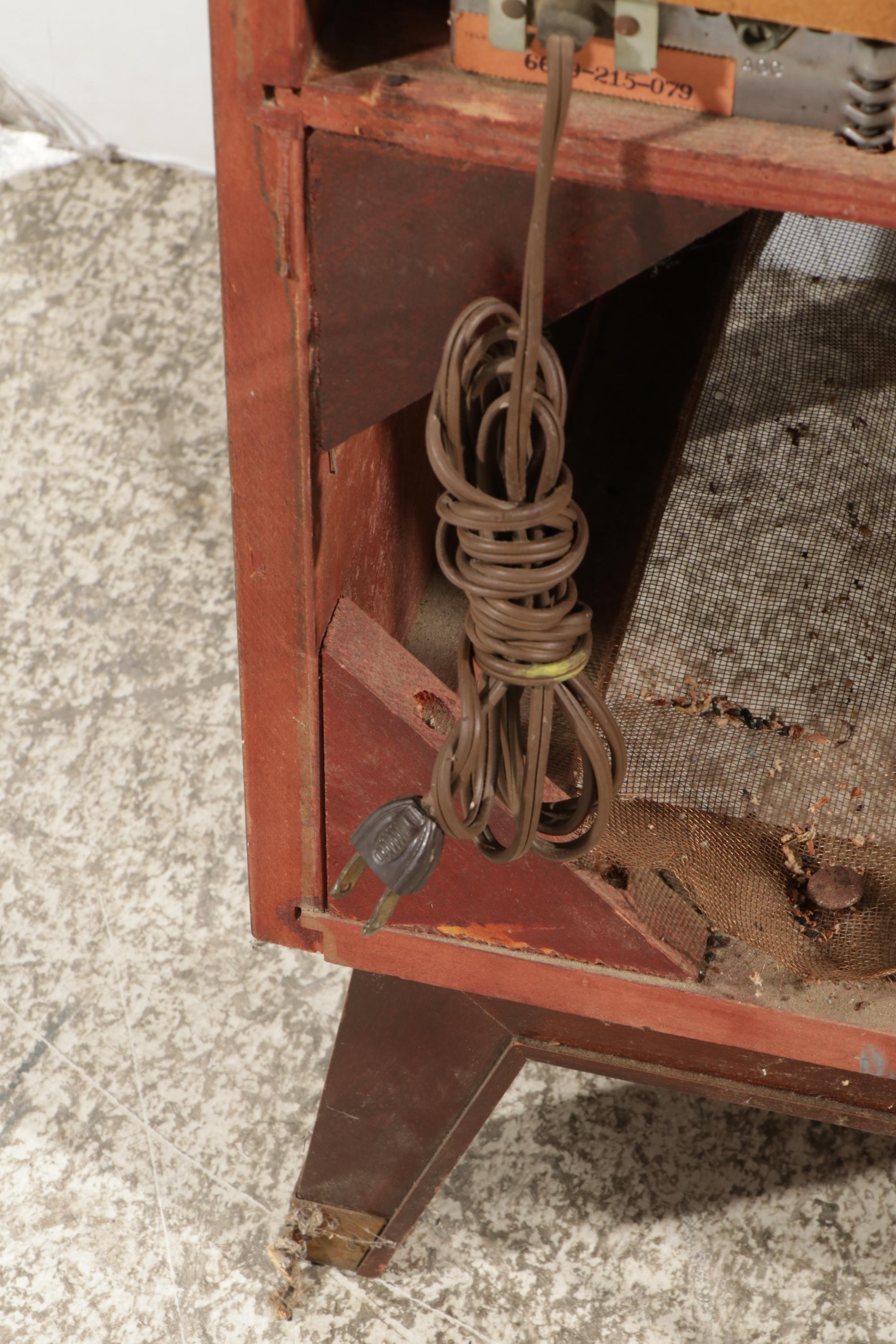 Sylvania Model 73M Colonial Television, 1950s