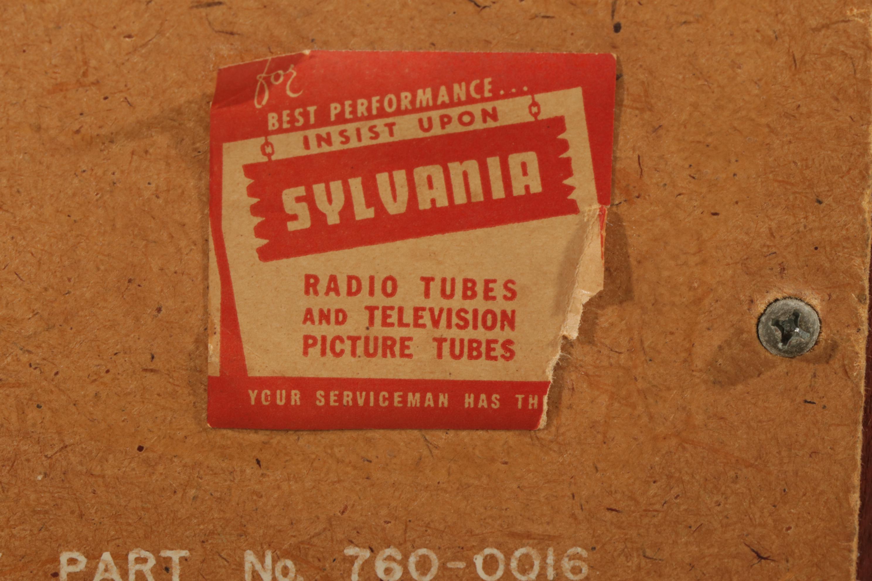 Sylvania Model 73M Colonial Television, 1950s