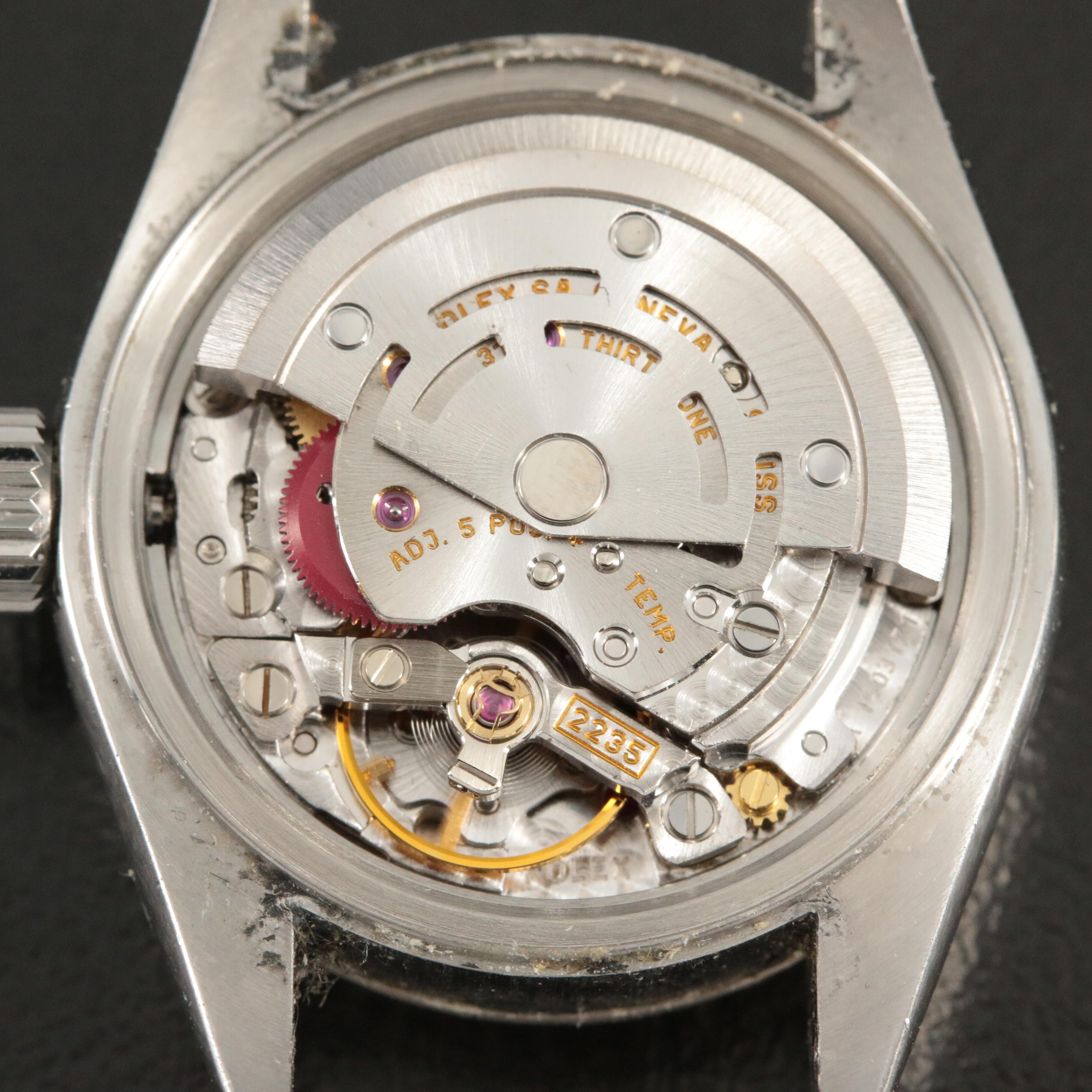 2003 Rolex Factory Diamond Dial Datejust Watch