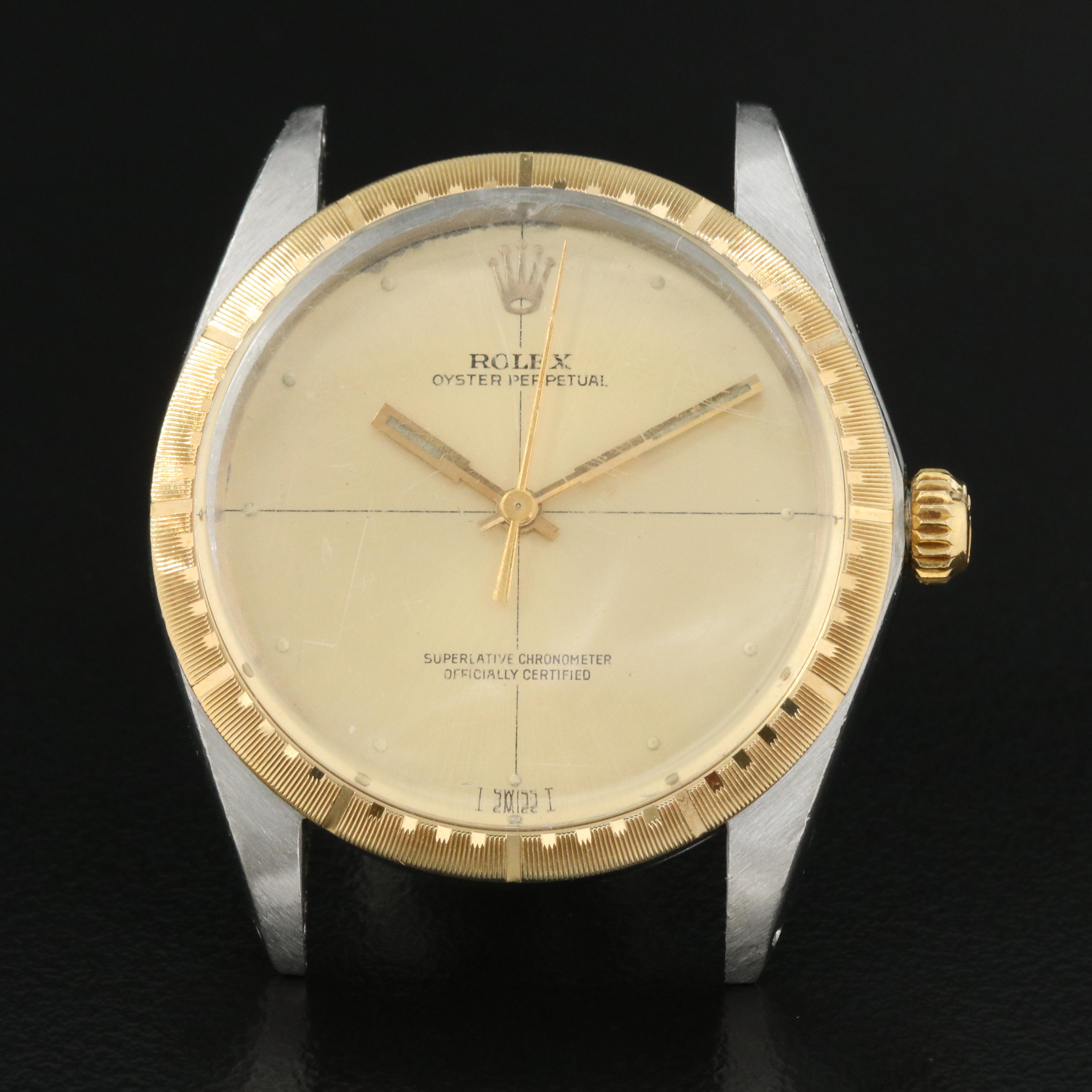 1969 Rolex Oyster Perpetual Two-Tone Watch