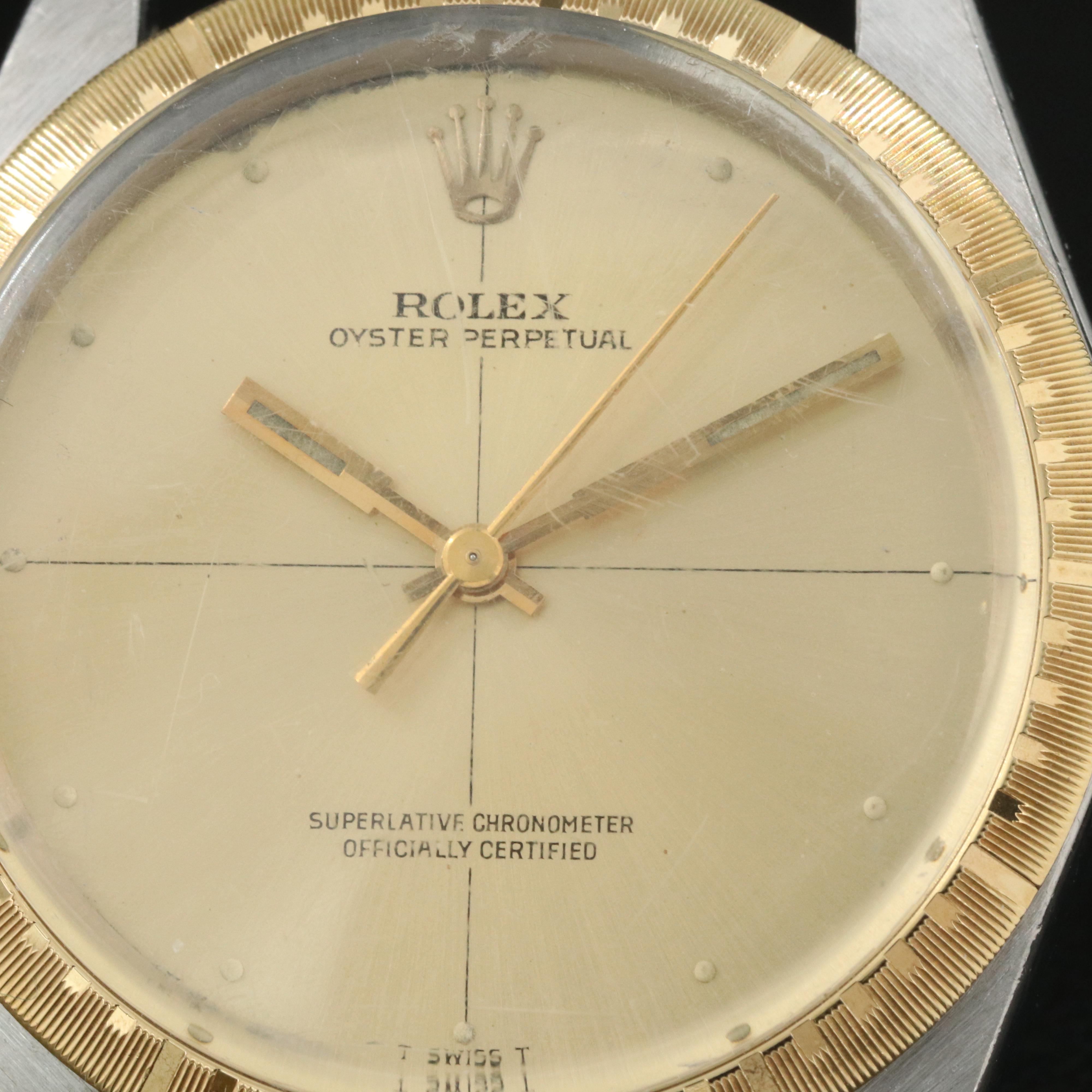 1969 Rolex Oyster Perpetual Two-Tone Watch