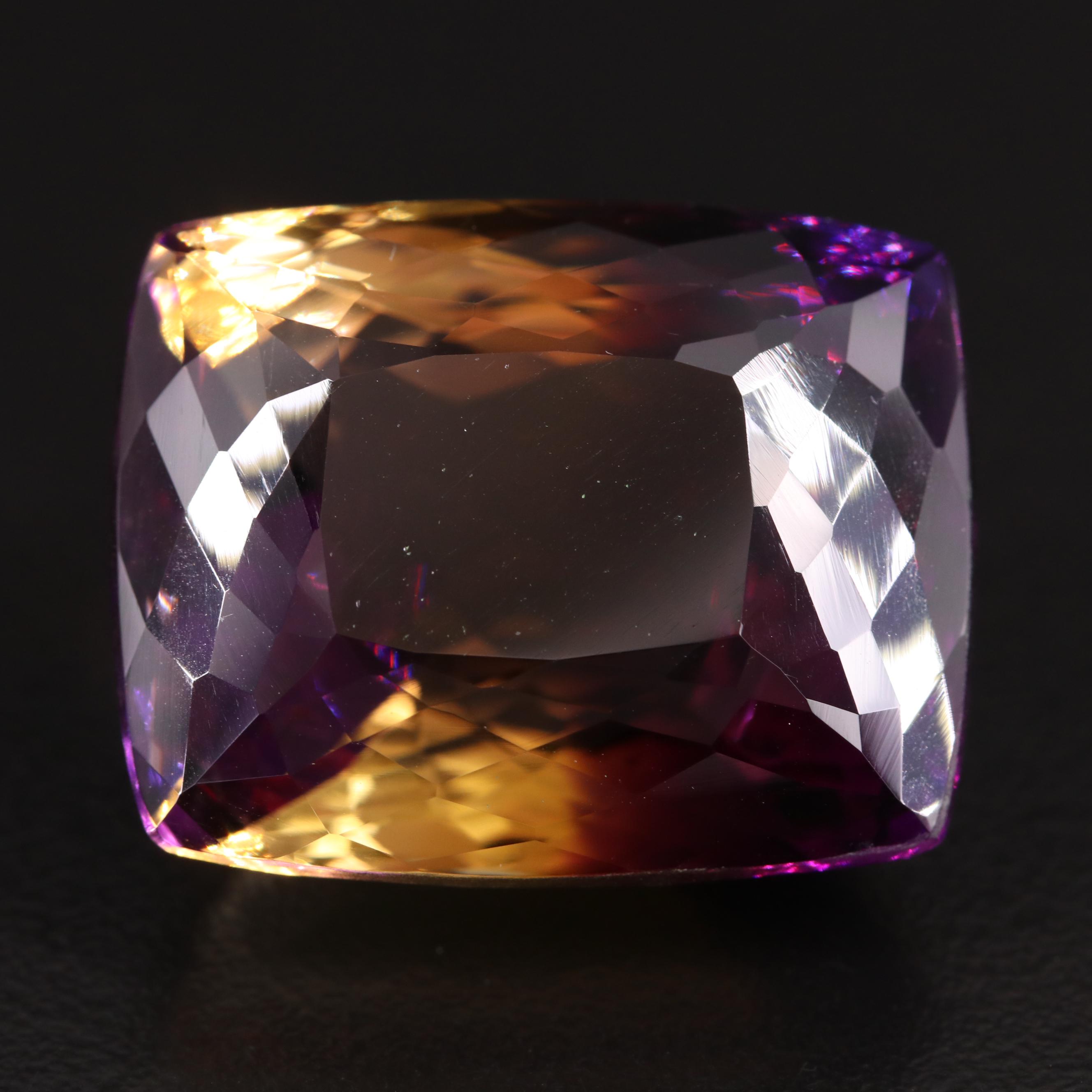 Loose 66.35 CT Ametrine