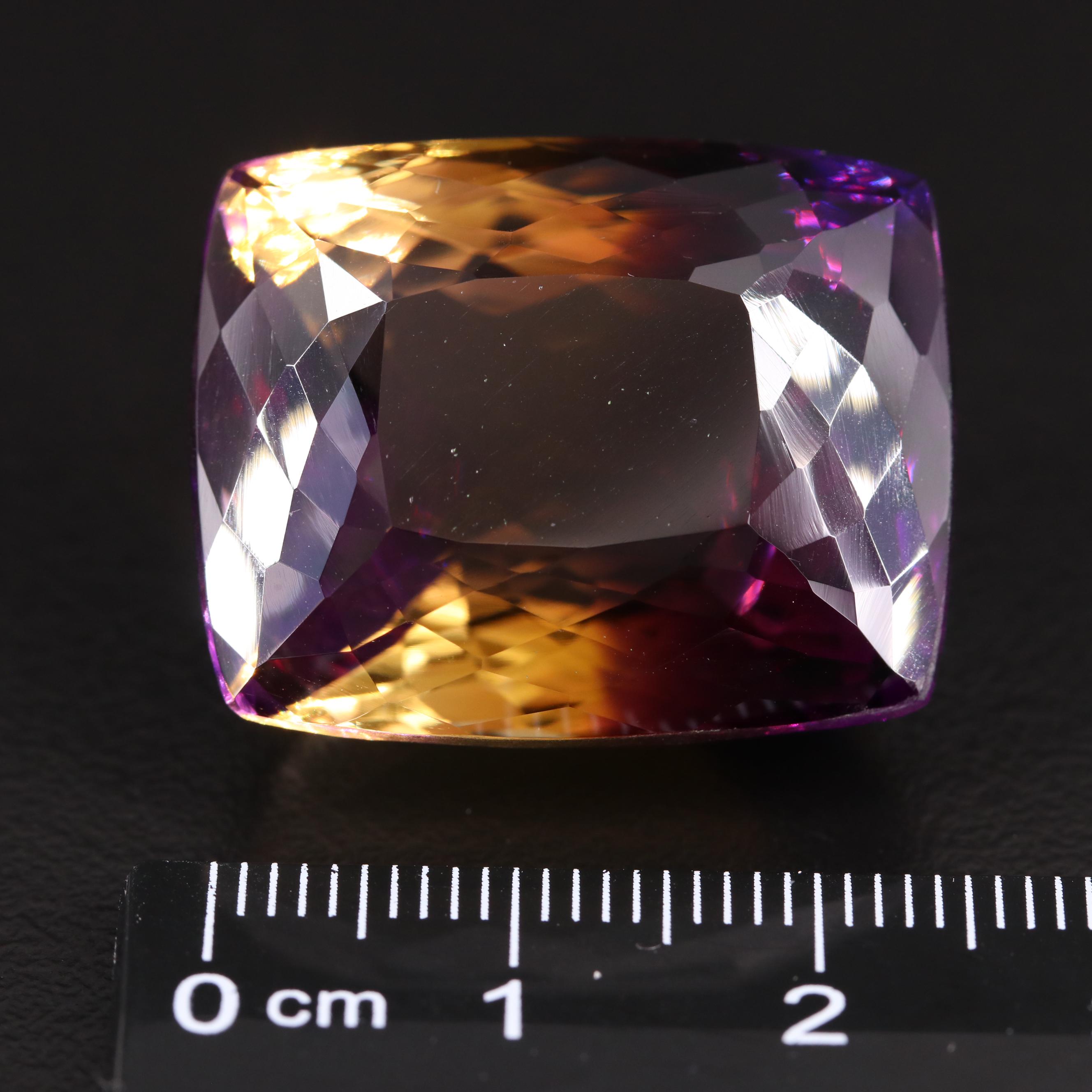 Loose 66.35 CT Ametrine