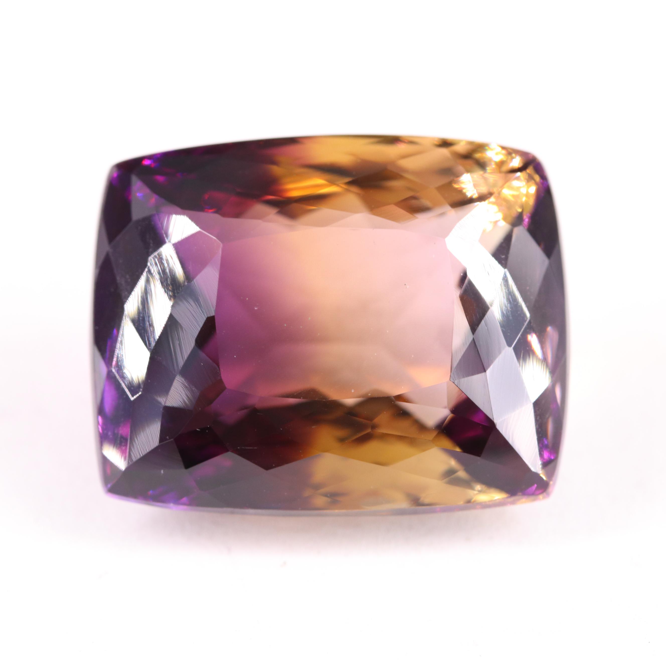Loose 66.35 CT Ametrine