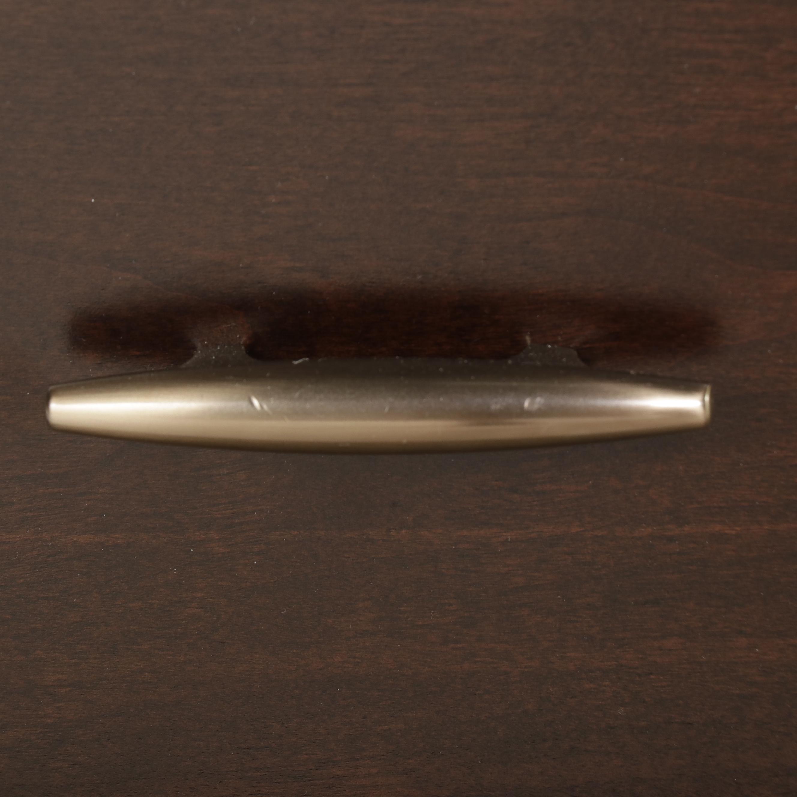 Pair of Havertys "Gramercy" Three-Drawer Nightstands in Dark Sable Finish