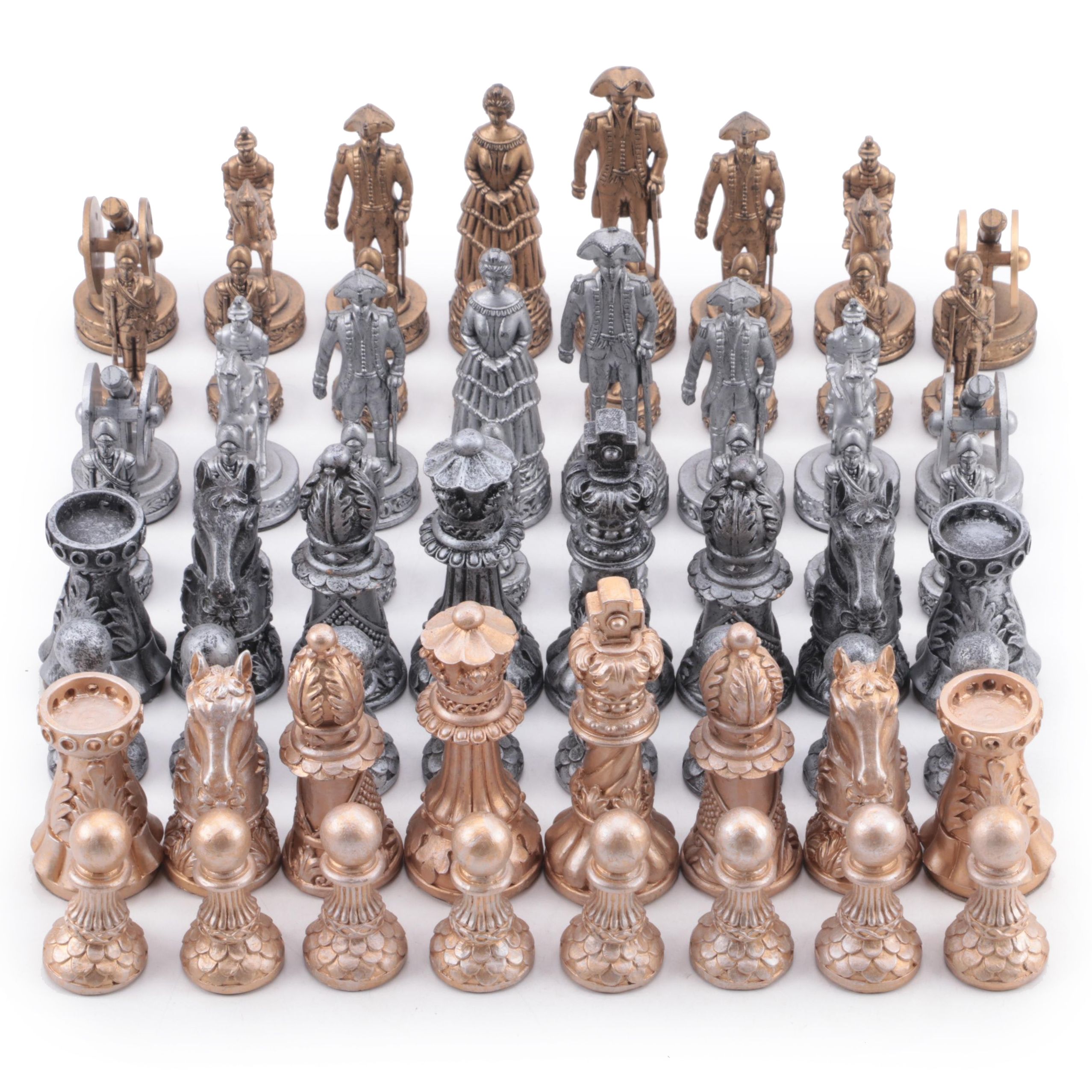 Figural and Other Resin Chess Sets