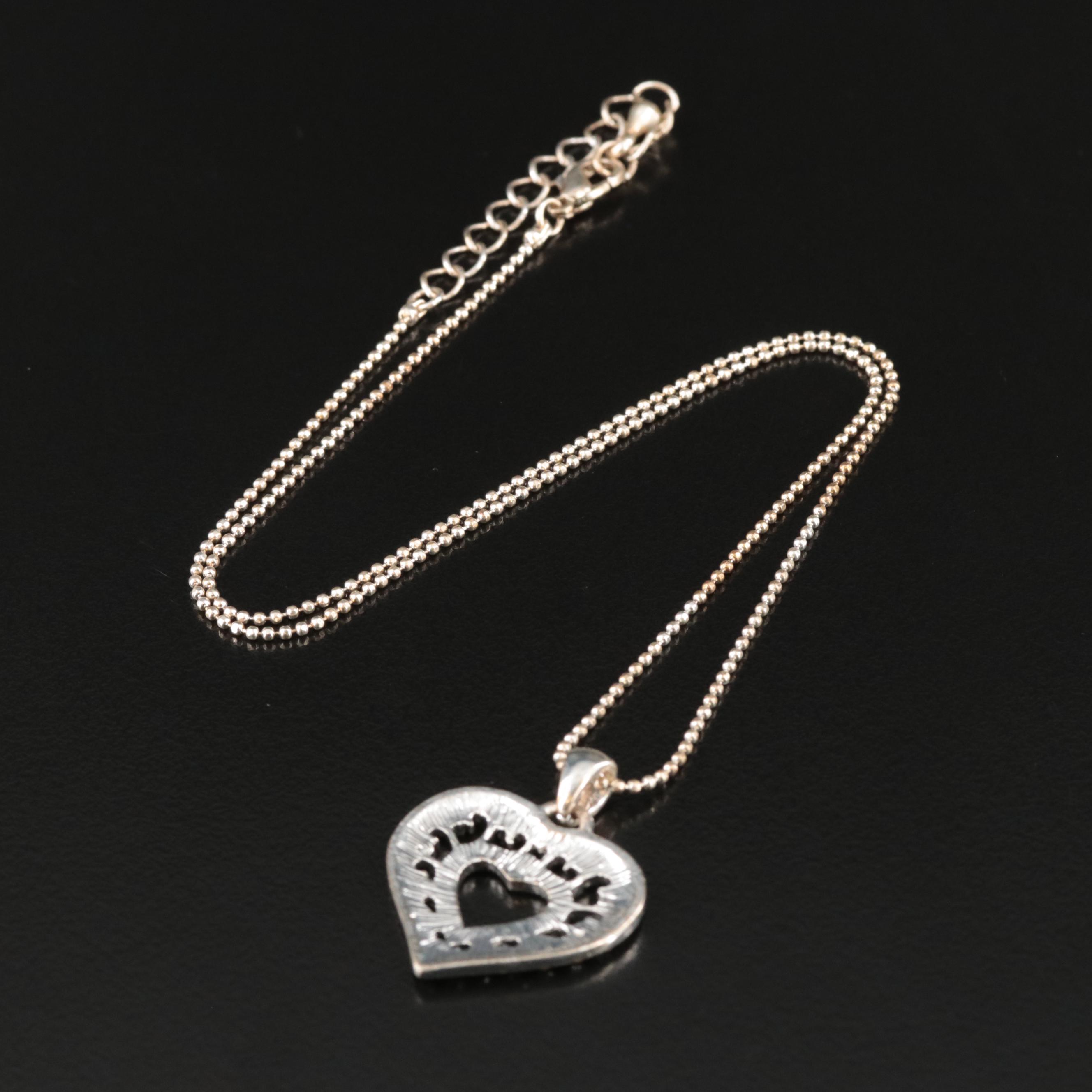 Sterling Bracelet with Diamond Accents Featured in Jewelry Assortment