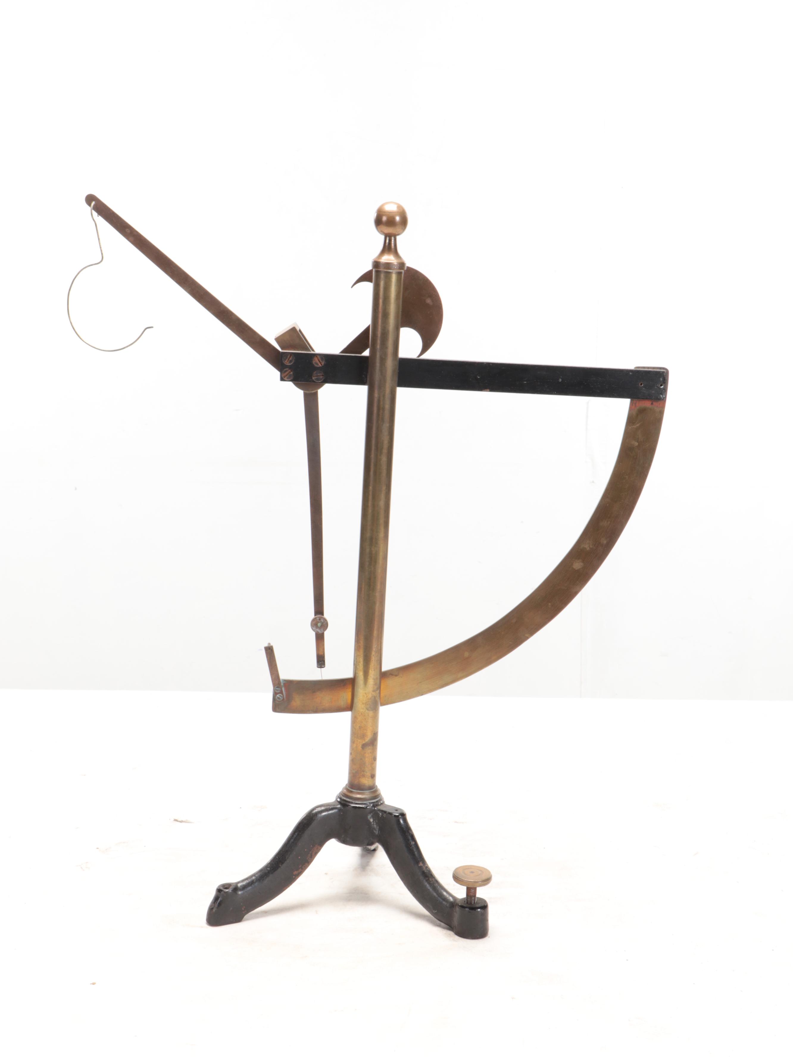 Alfred Suter Textile Iron and Brass Scale