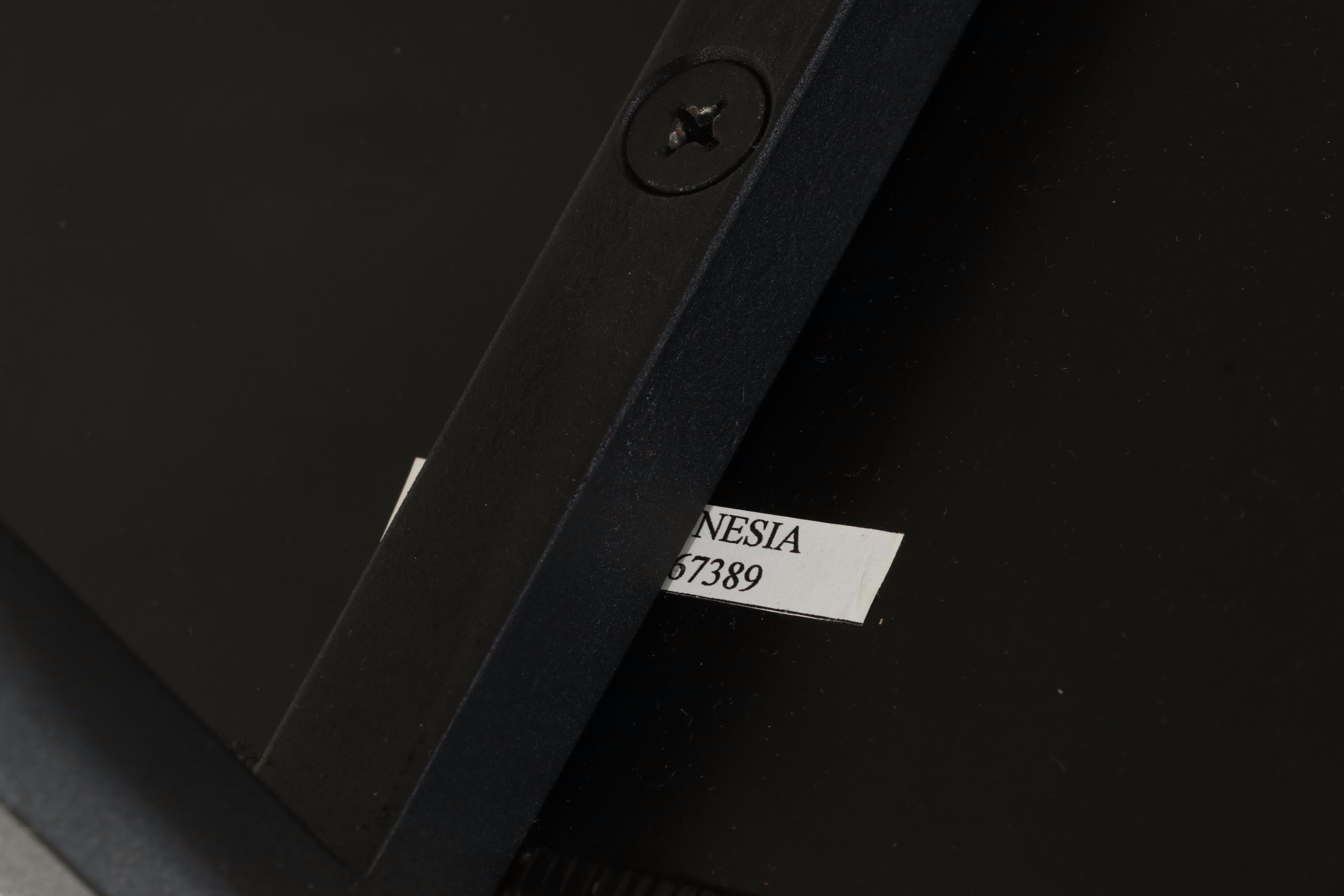 Modernist Round Hammered Metal Top Coffee Table