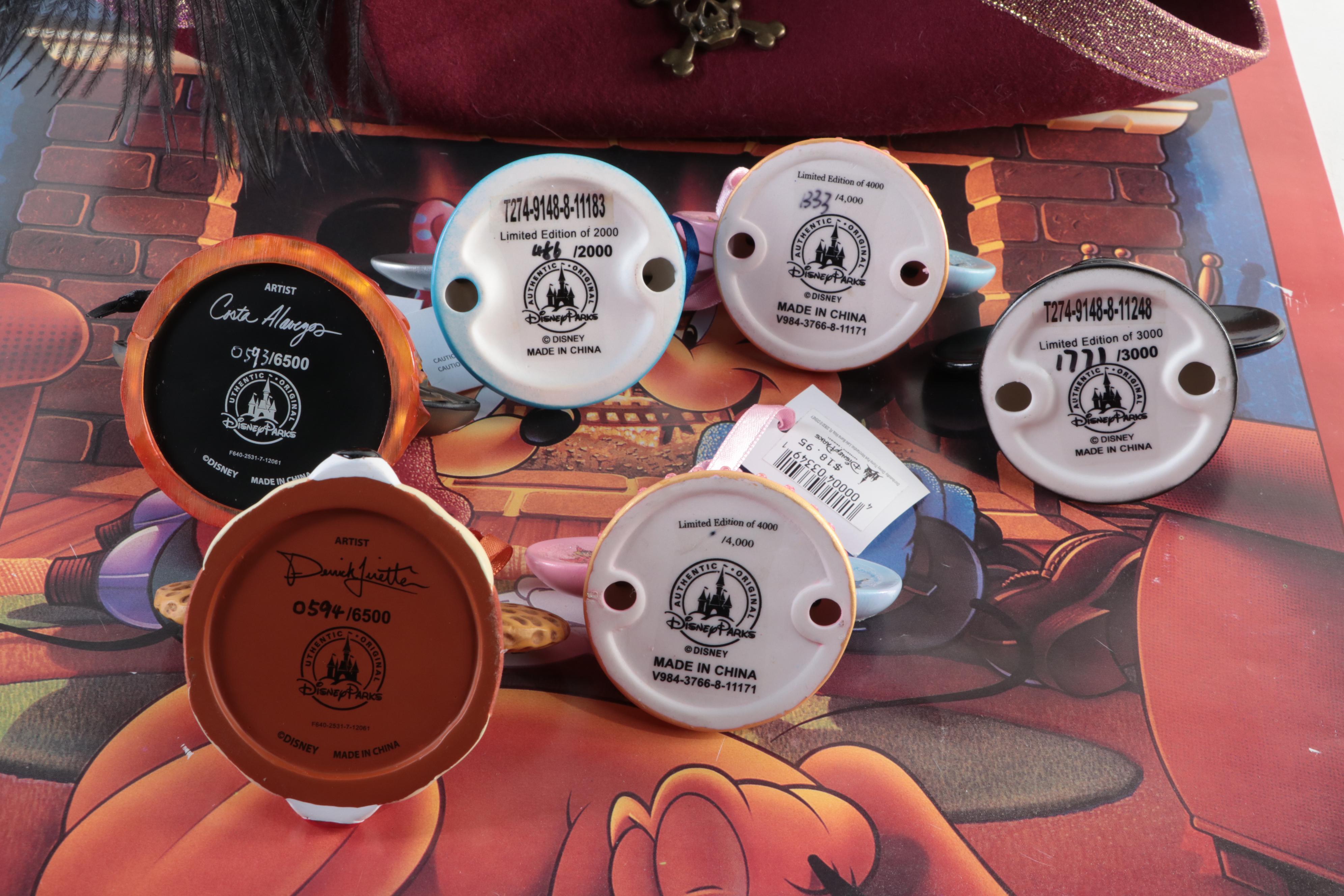 Disney Themed Figurines, Poster, and More