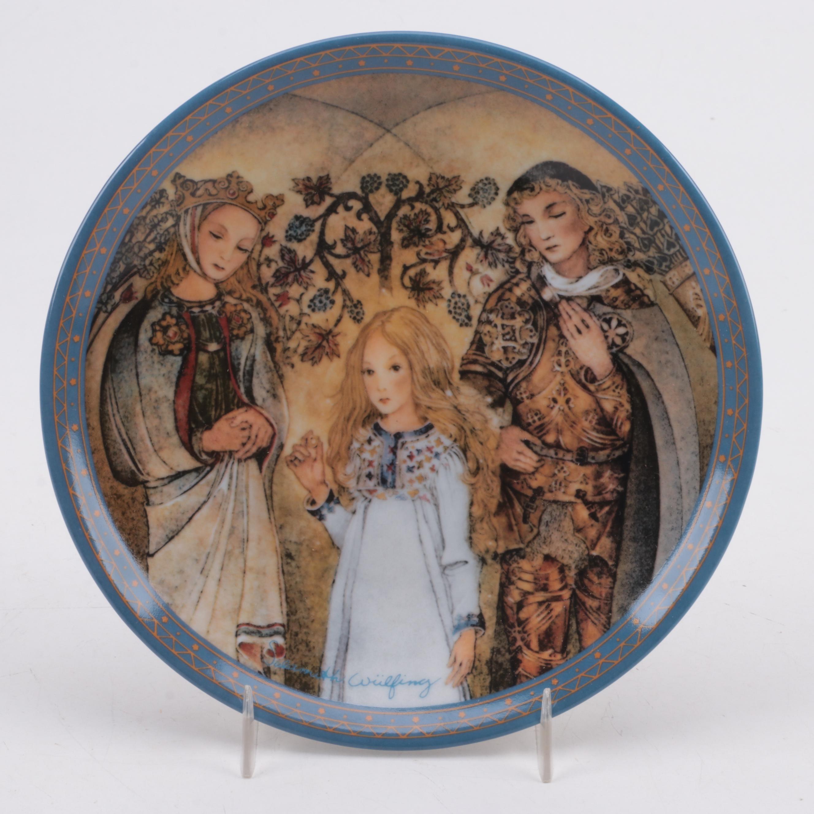 Sulamith Wülfing German Collector Plates by Königszelt Bayern, 1980s