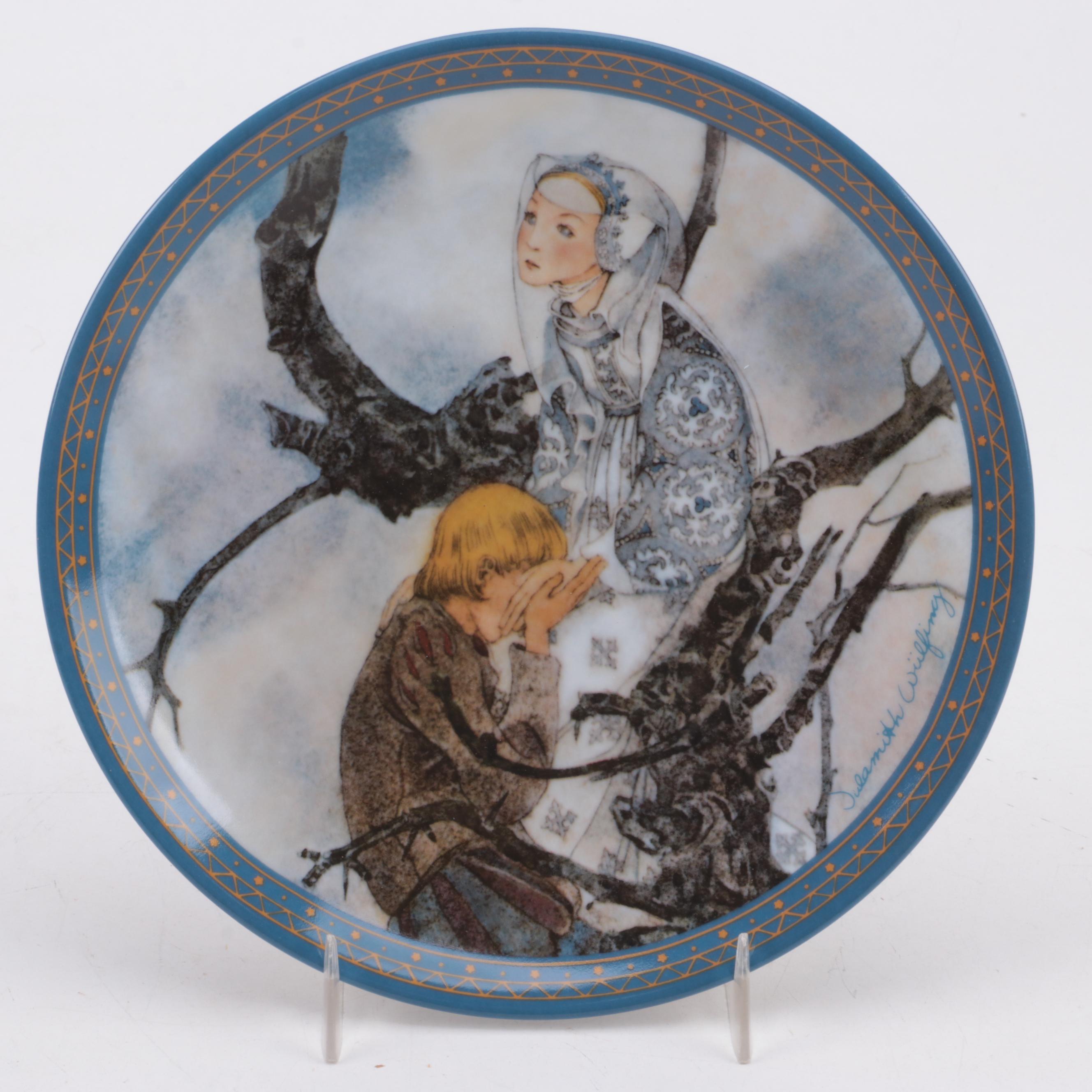 Sulamith Wülfing German Collector Plates by Königszelt Bayern, 1980s