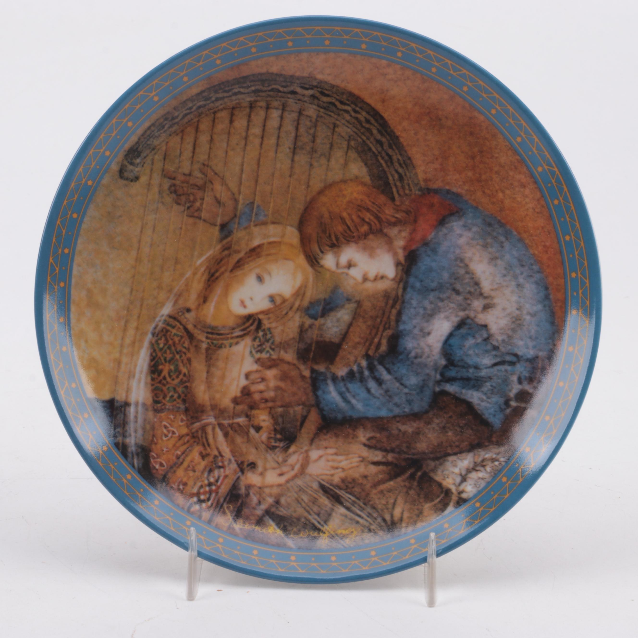 Sulamith Wülfing German Collector Plates by Königszelt Bayern, 1980s