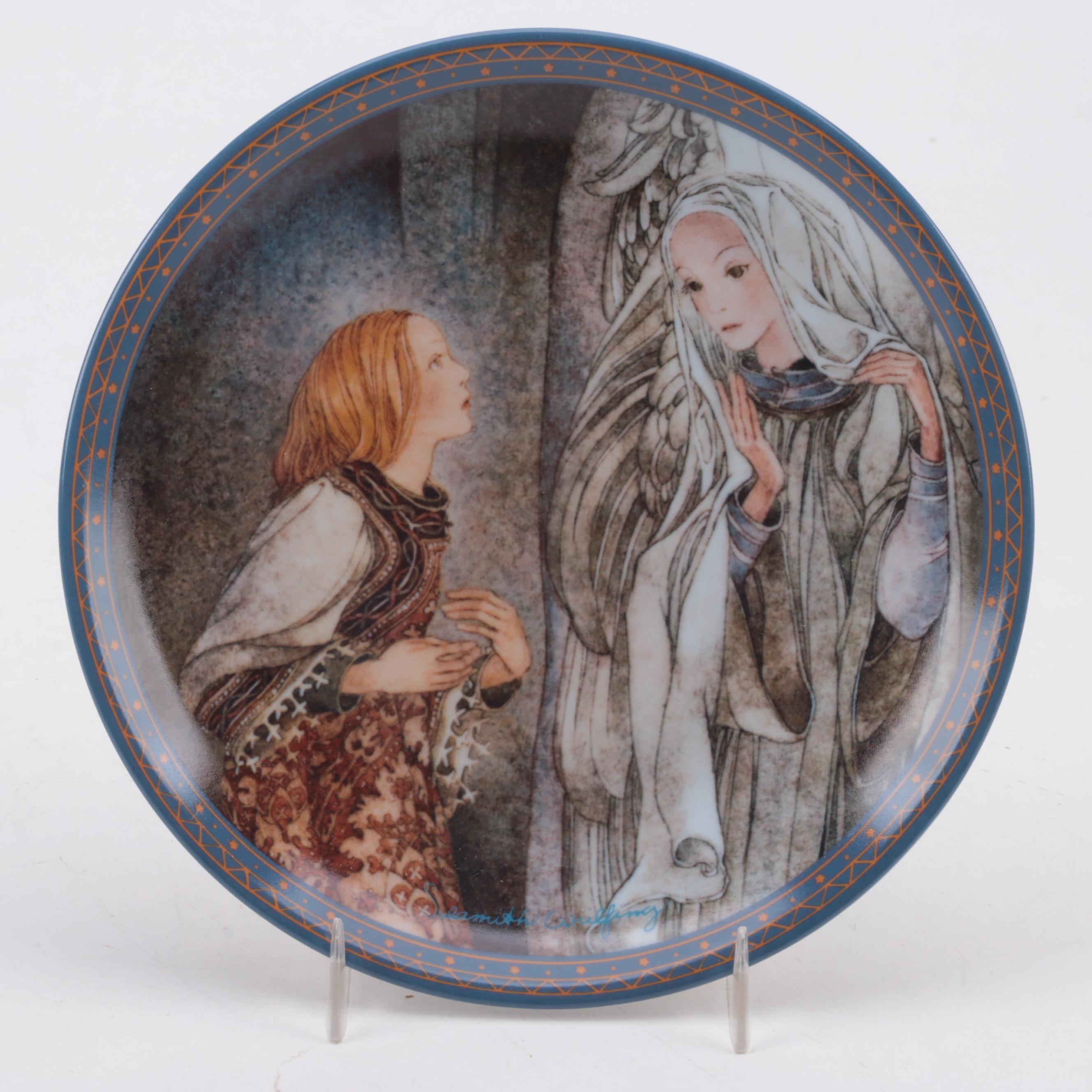 Sulamith Wülfing German Collector Plates by Königszelt Bayern, 1980s