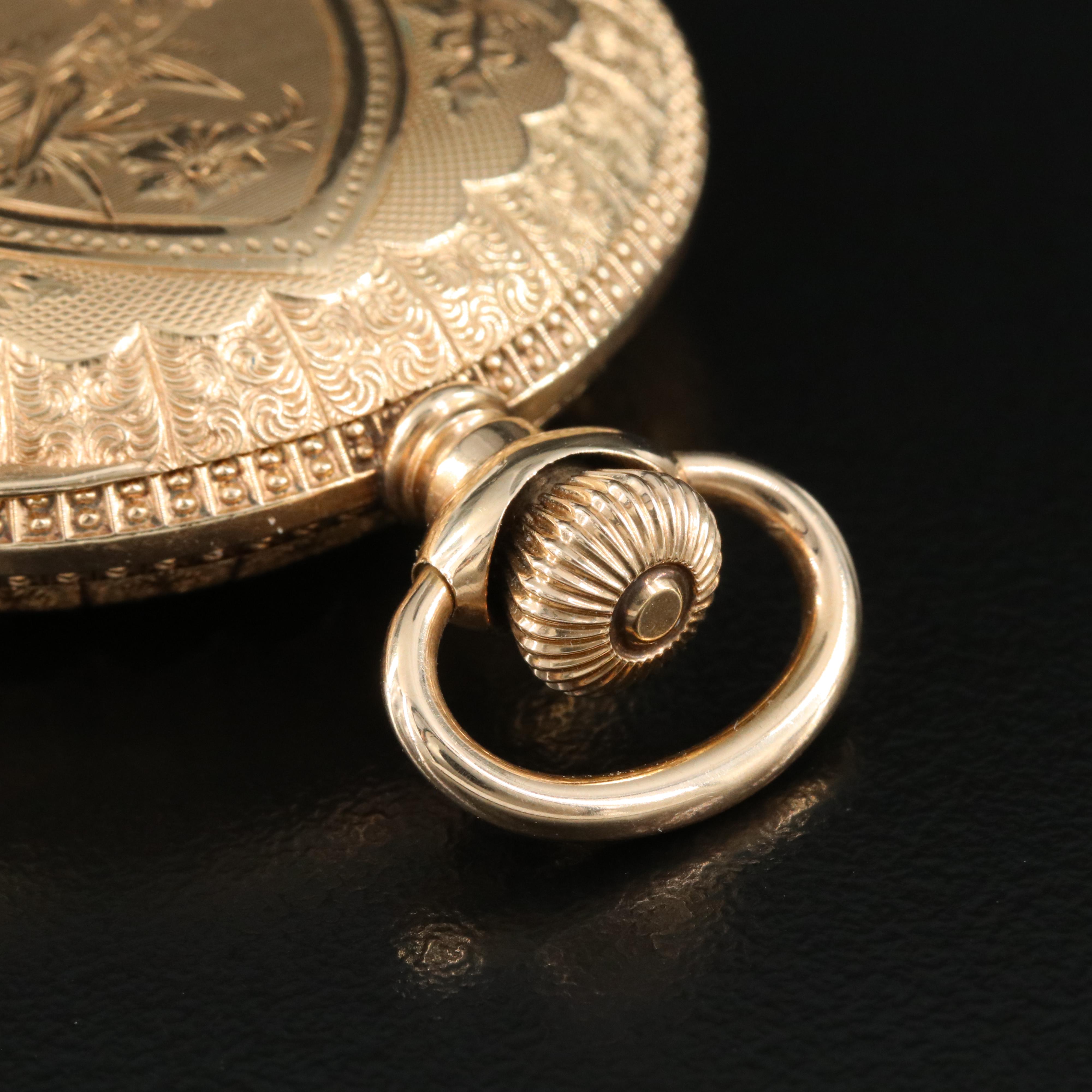 Antique Columbus Watch Company Pocket Watch for John Brenner Jewelers