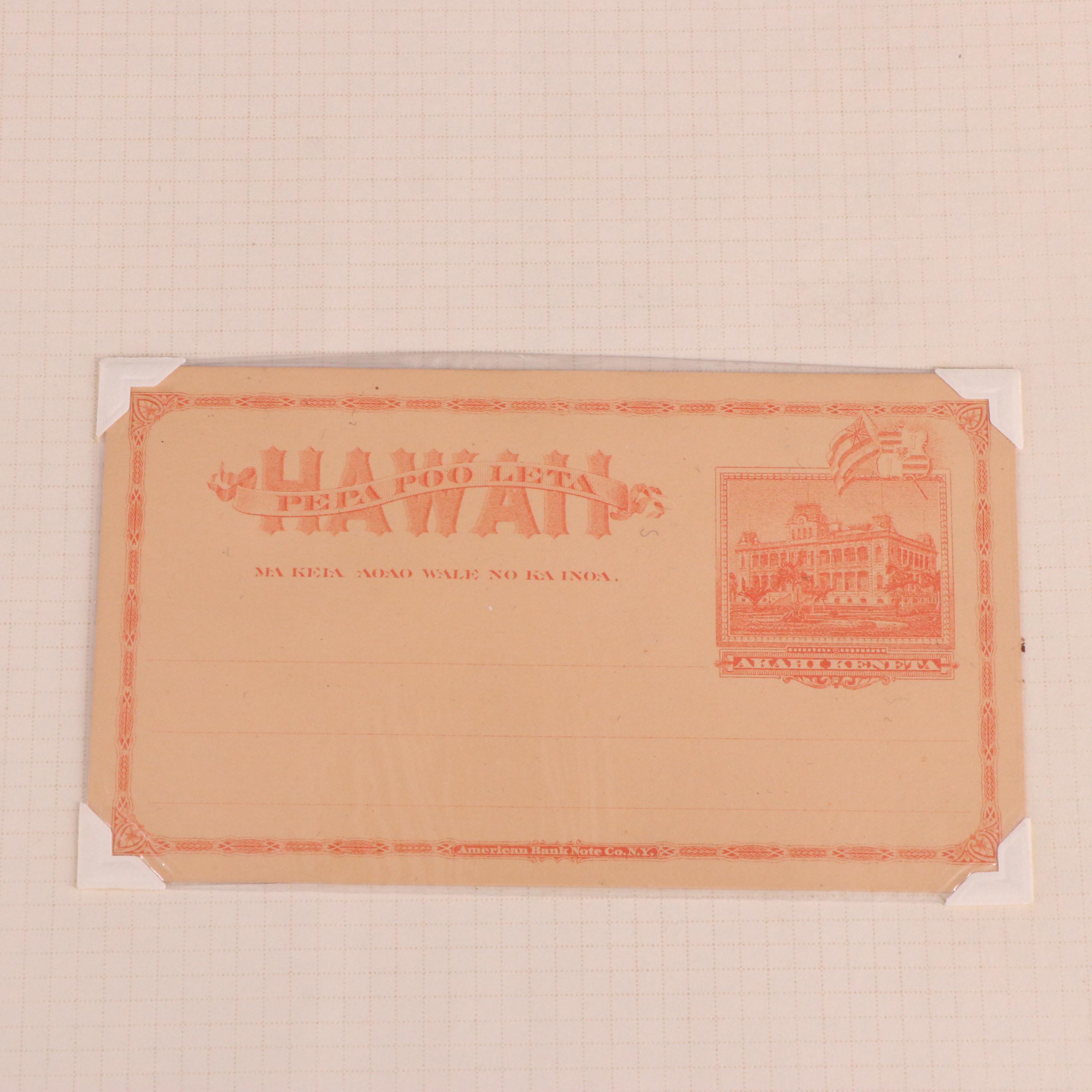Extensive Hawaiian Stamp Collection