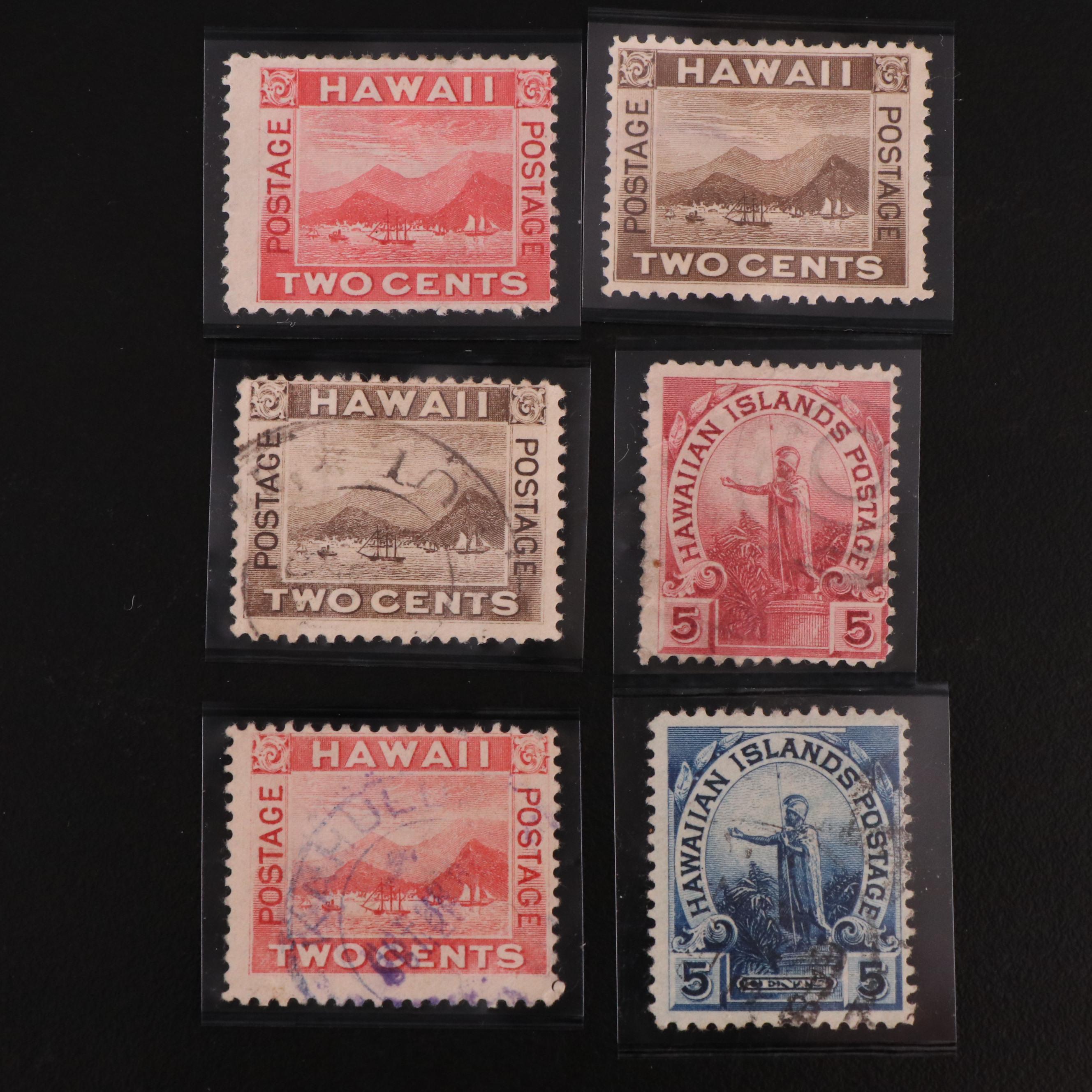 Extensive Hawaiian Stamp Collection