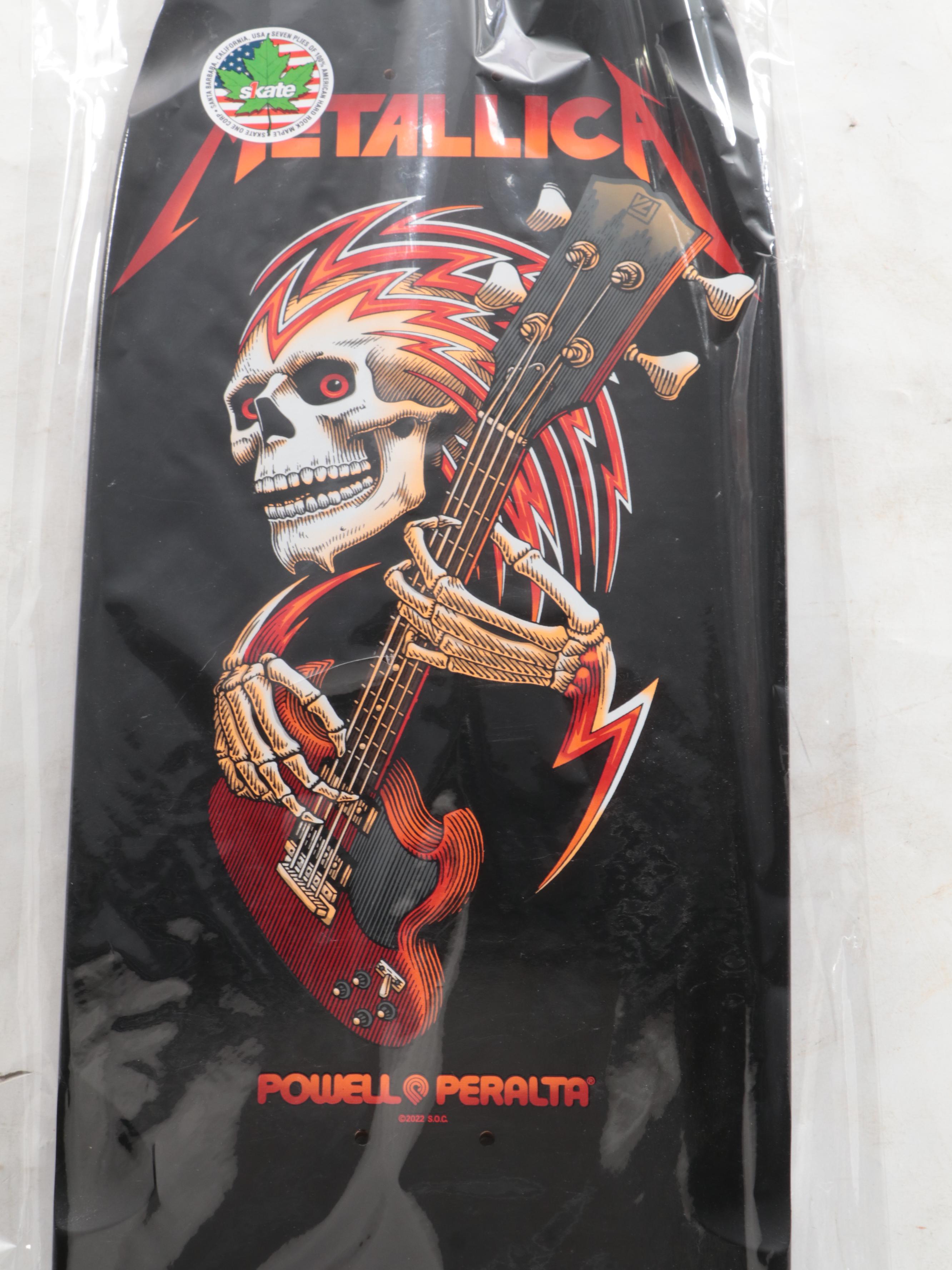 Powell Peralta Metallica Skateboard Deck