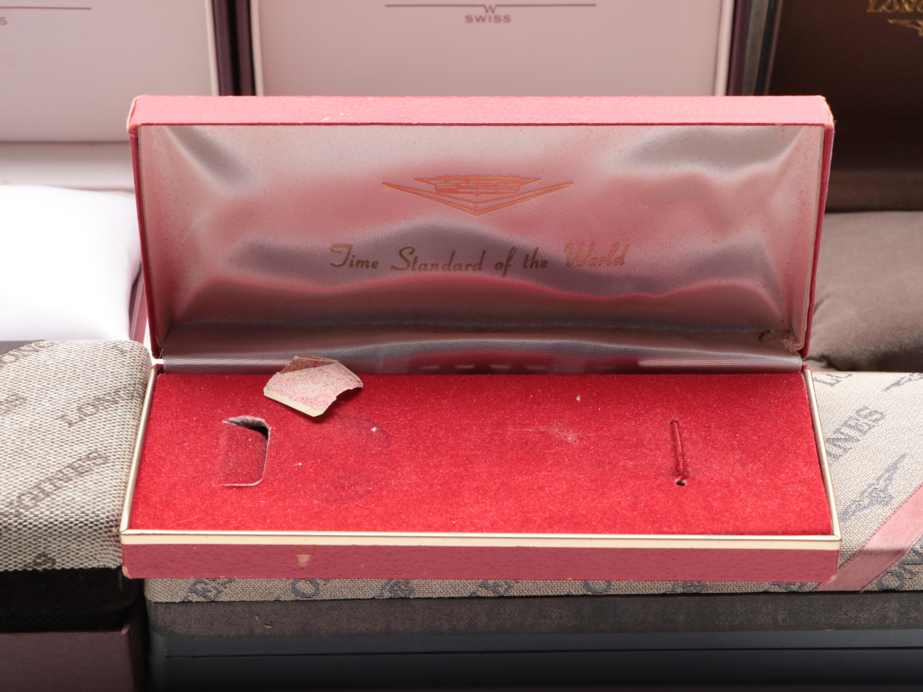 Longines and Wittnauer Watch Boxes
