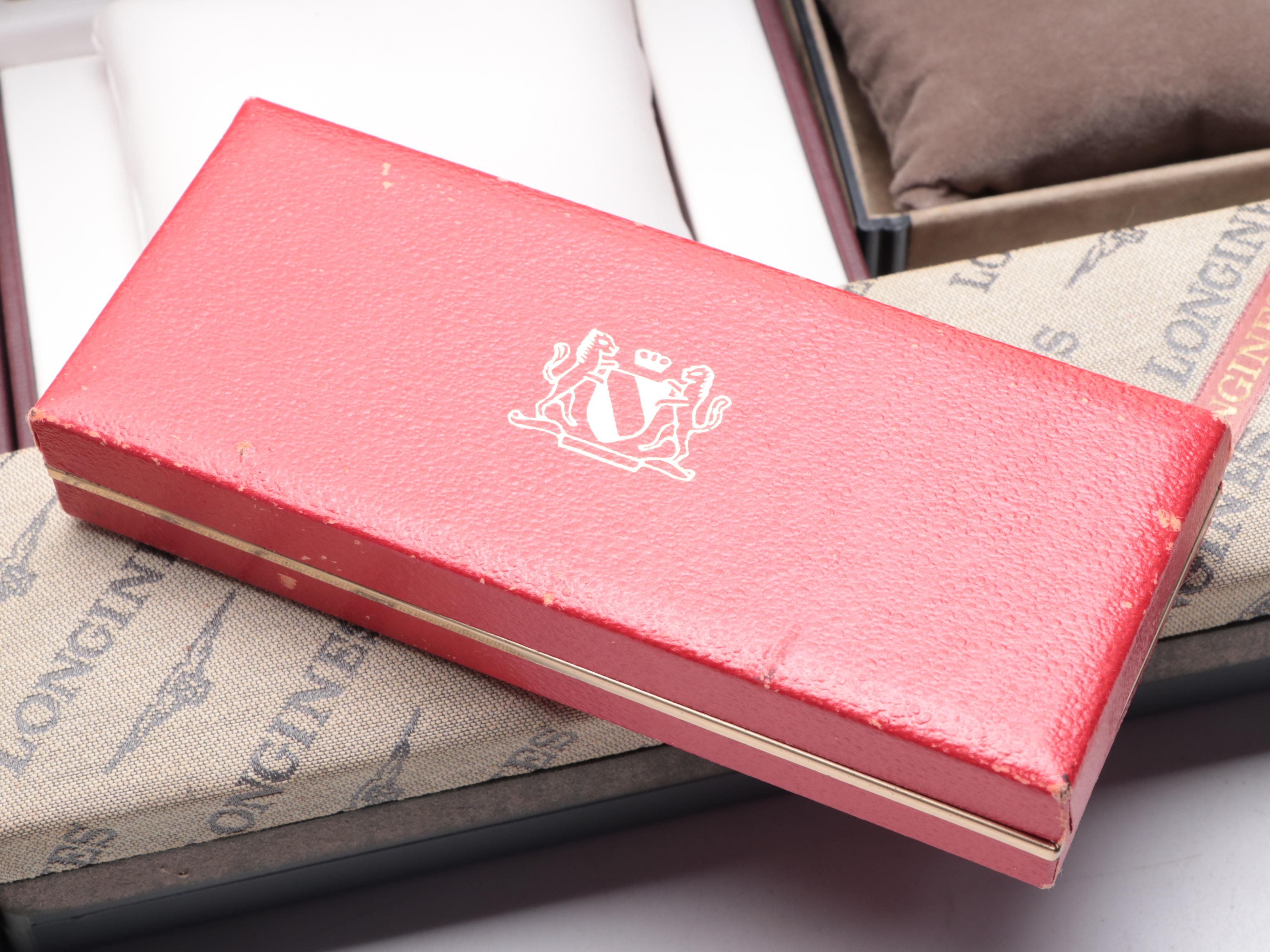Longines and Wittnauer Watch Boxes