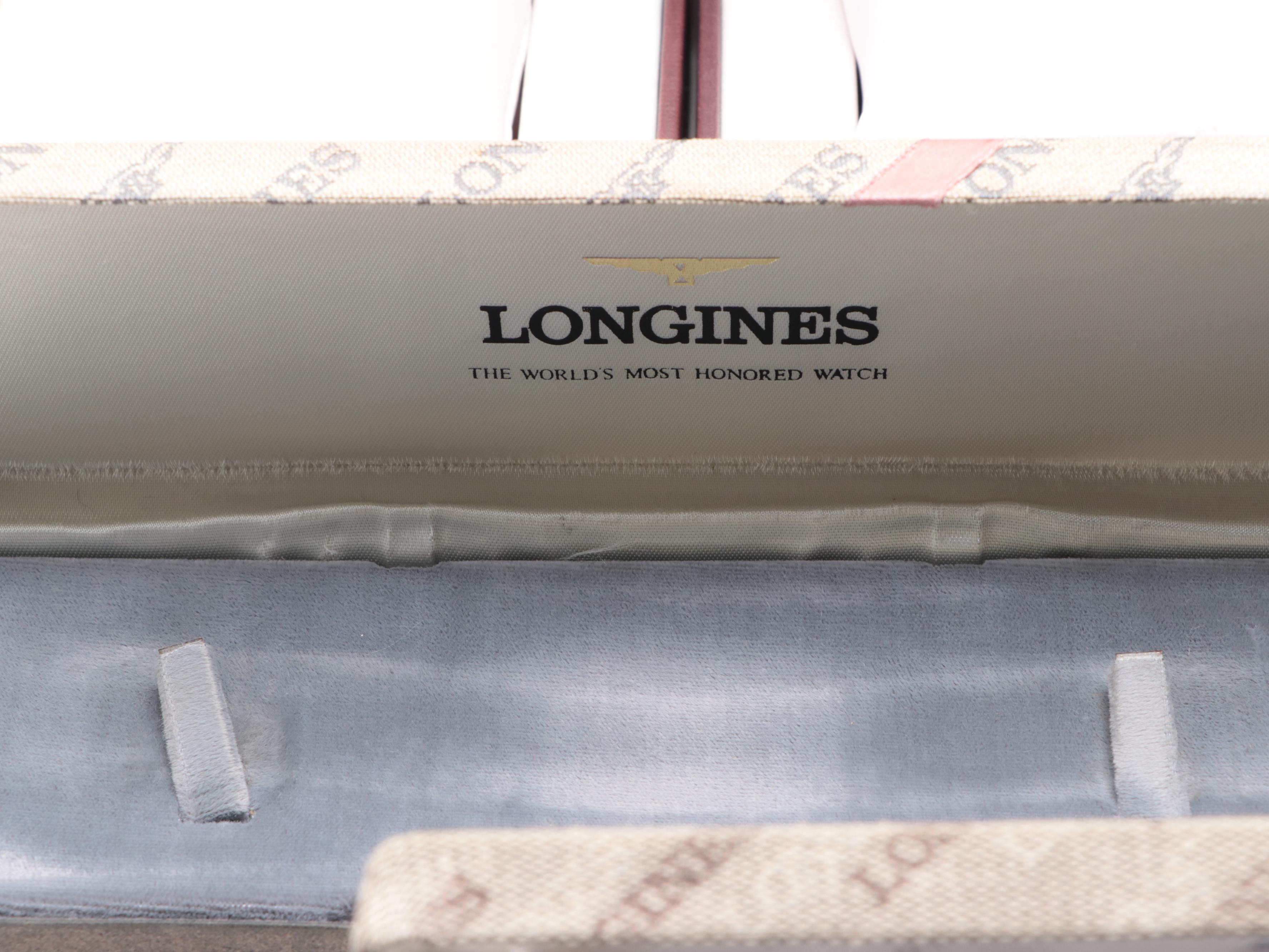Longines and Wittnauer Watch Boxes