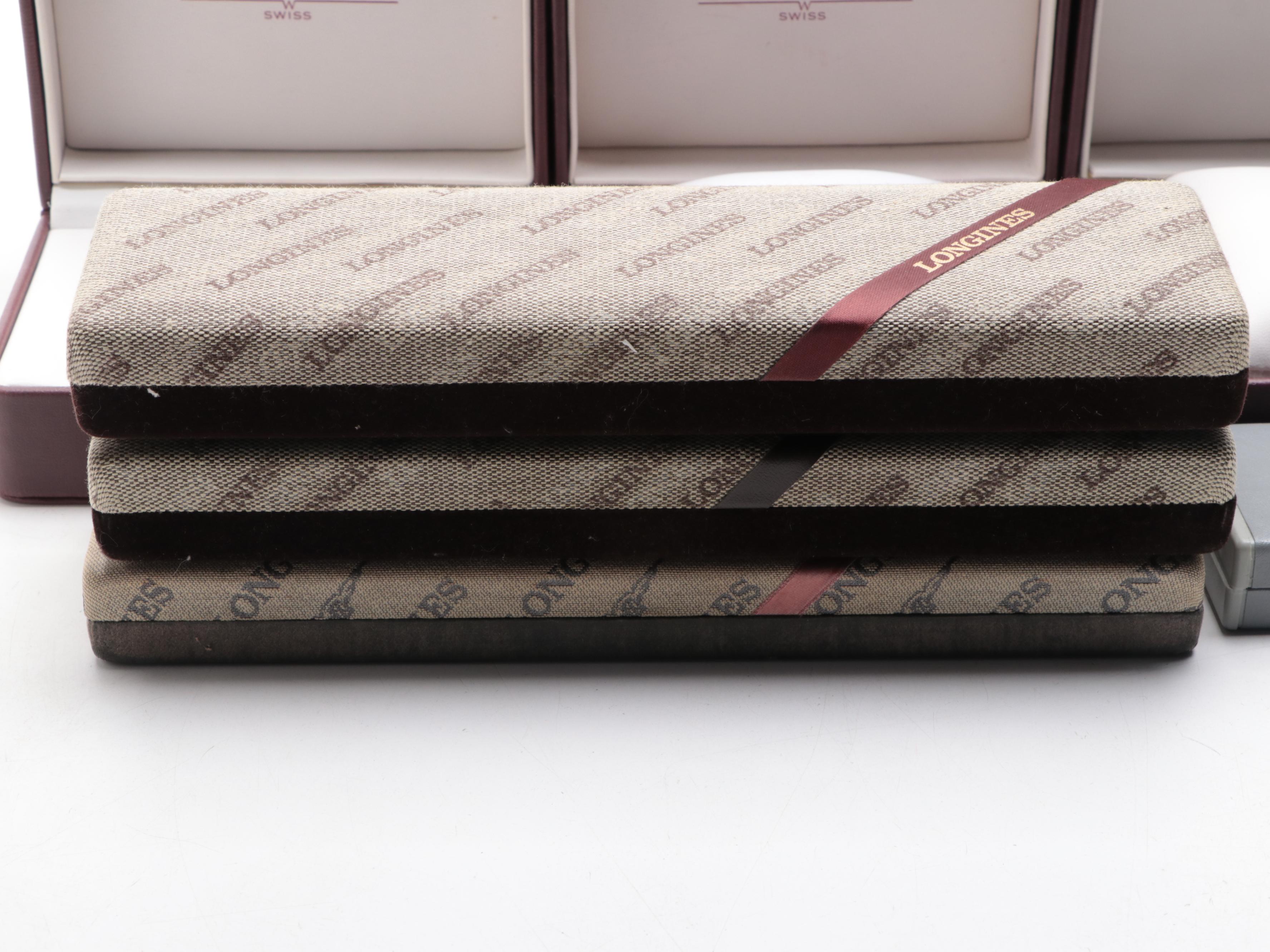 Longines and Wittnauer Watch Boxes