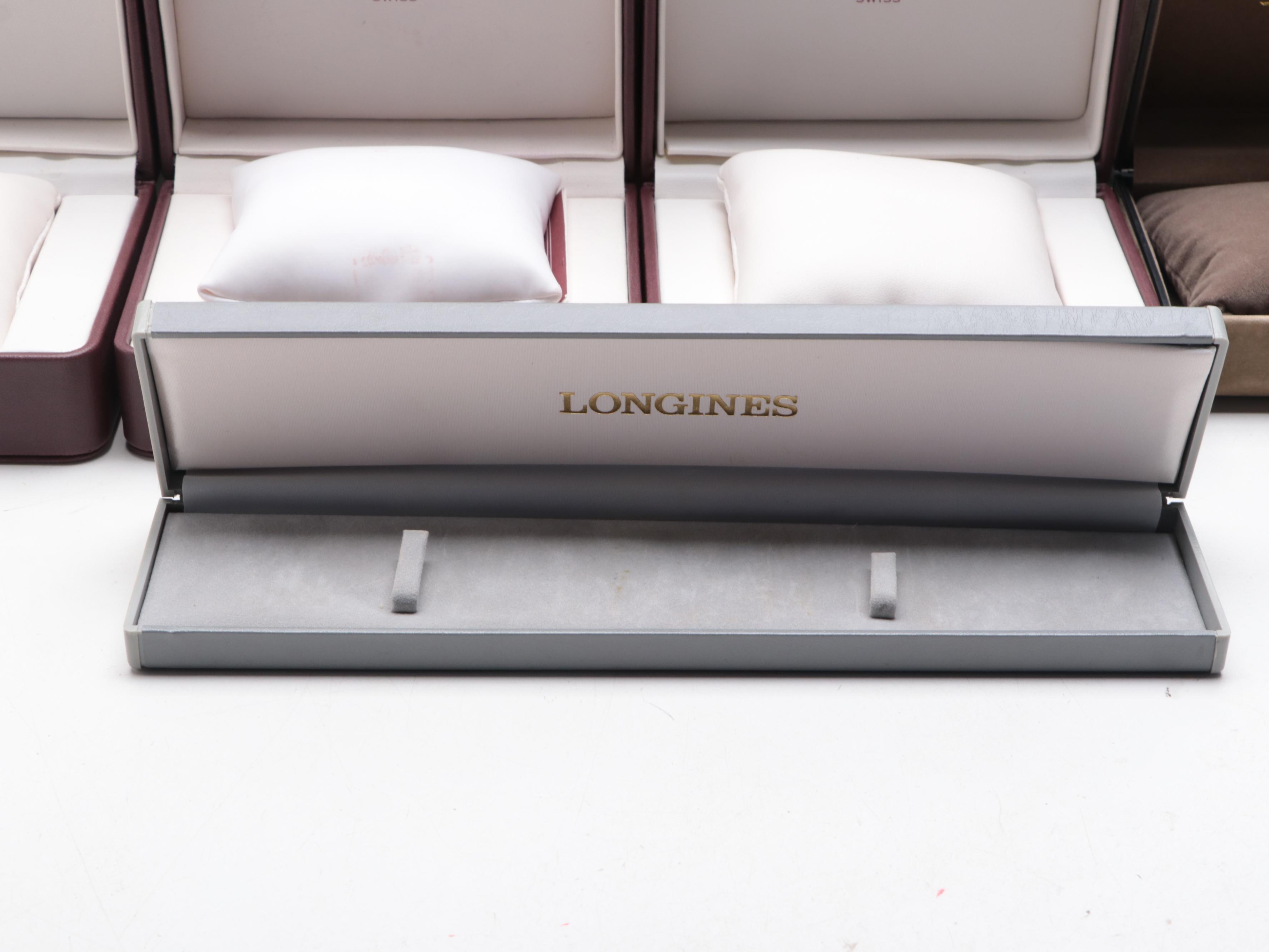 Longines and Wittnauer Watch Boxes