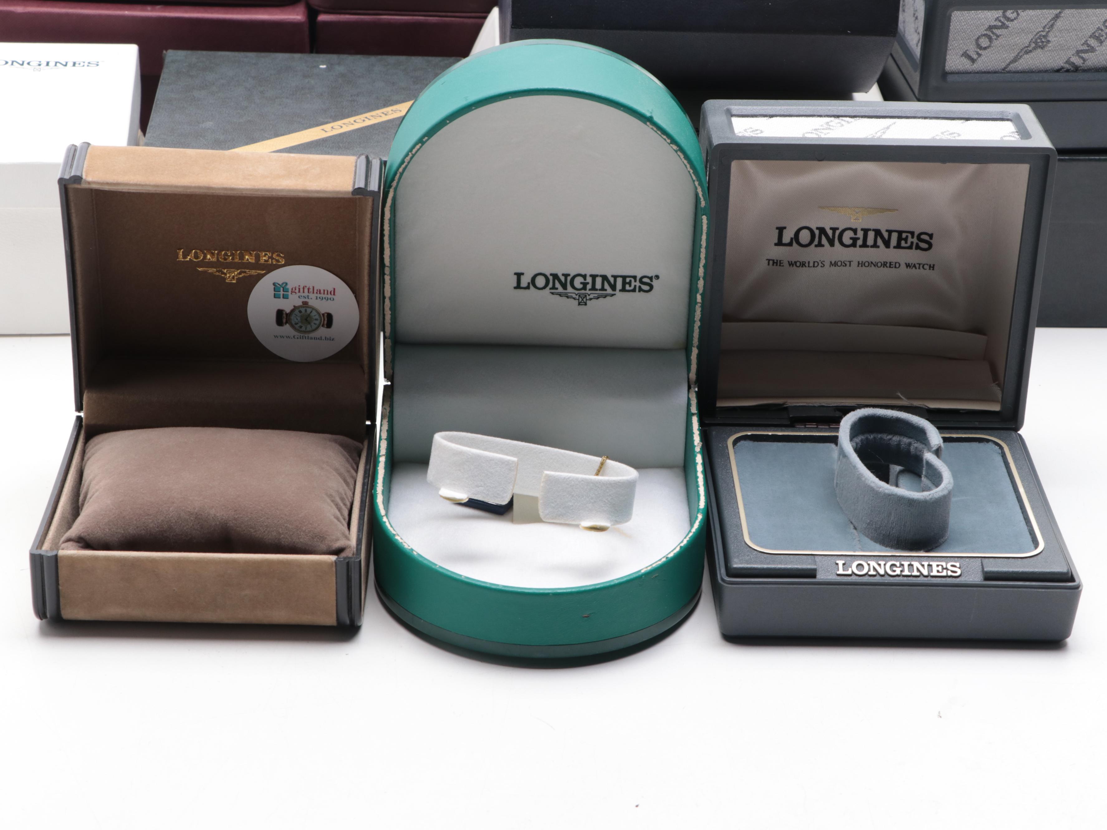 Longines and Wittnauer Watch Boxes