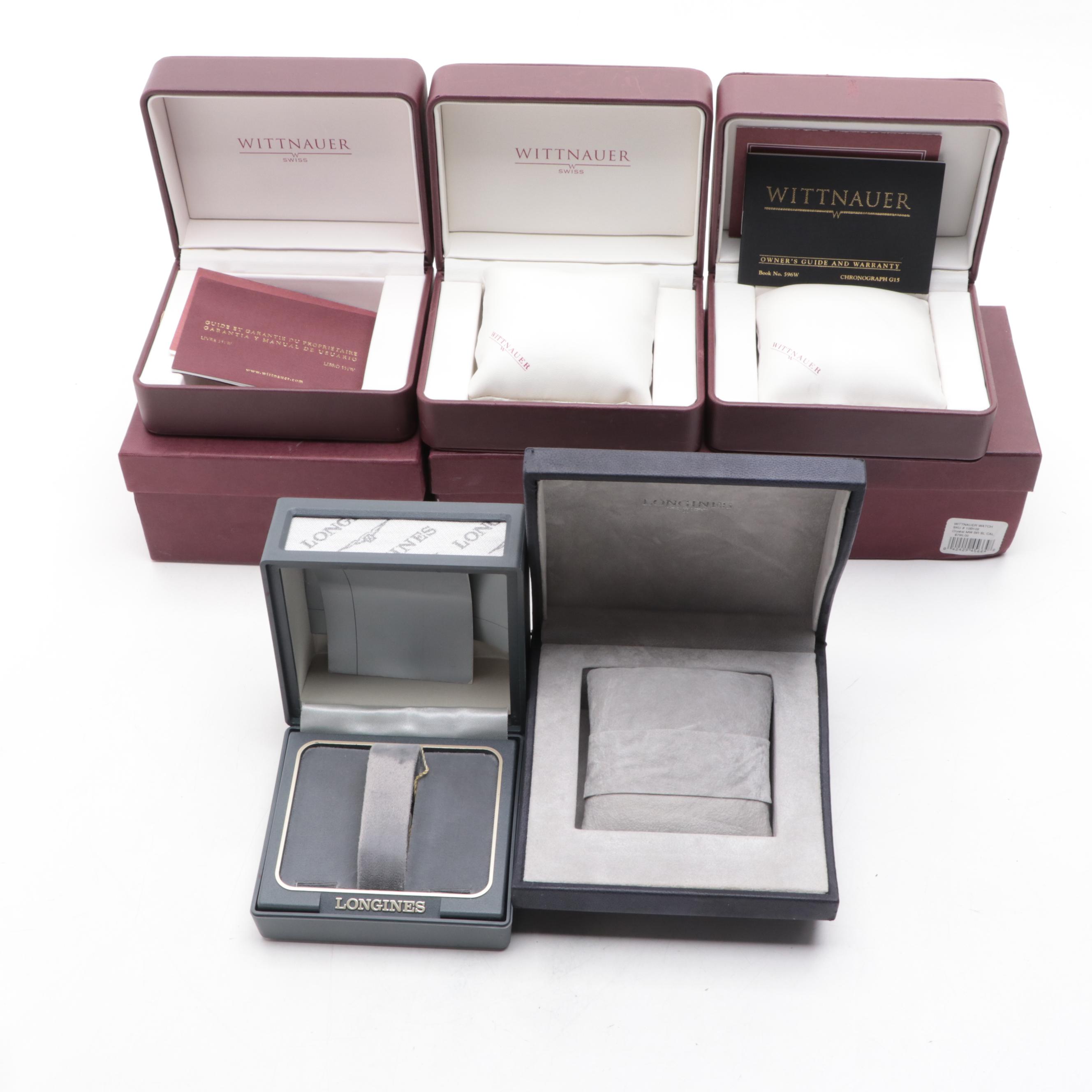 Longines and Wittnauer Watch Boxes