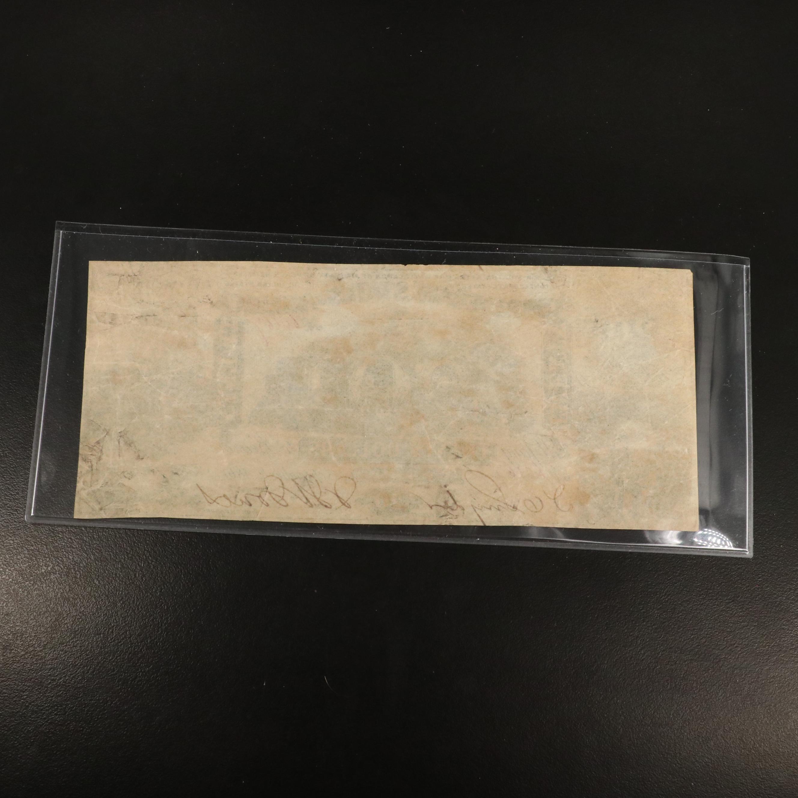 Two Confederate Currency Notes