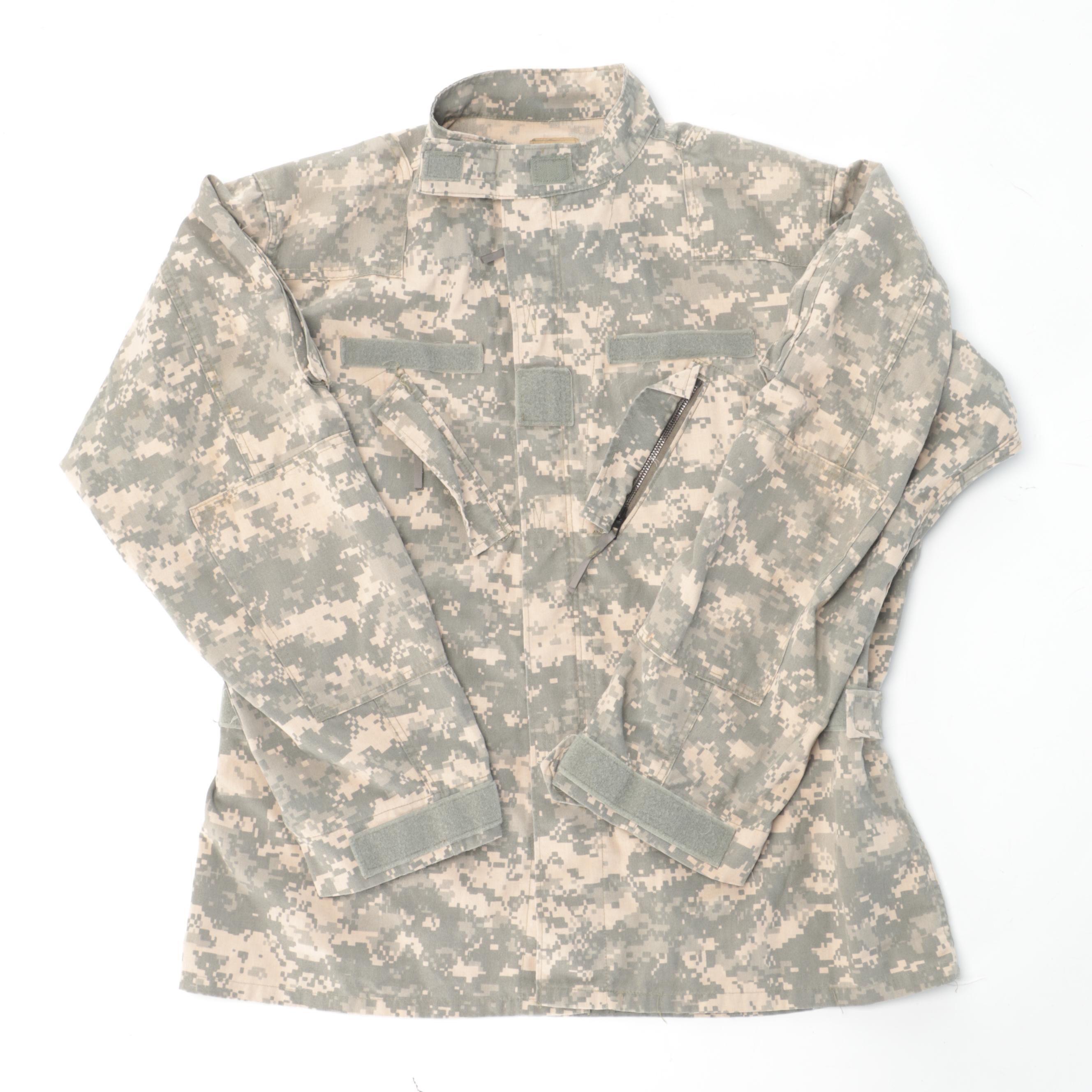 U. S. Army Universal Camouflage Pattern Uniform with Hats and Belts