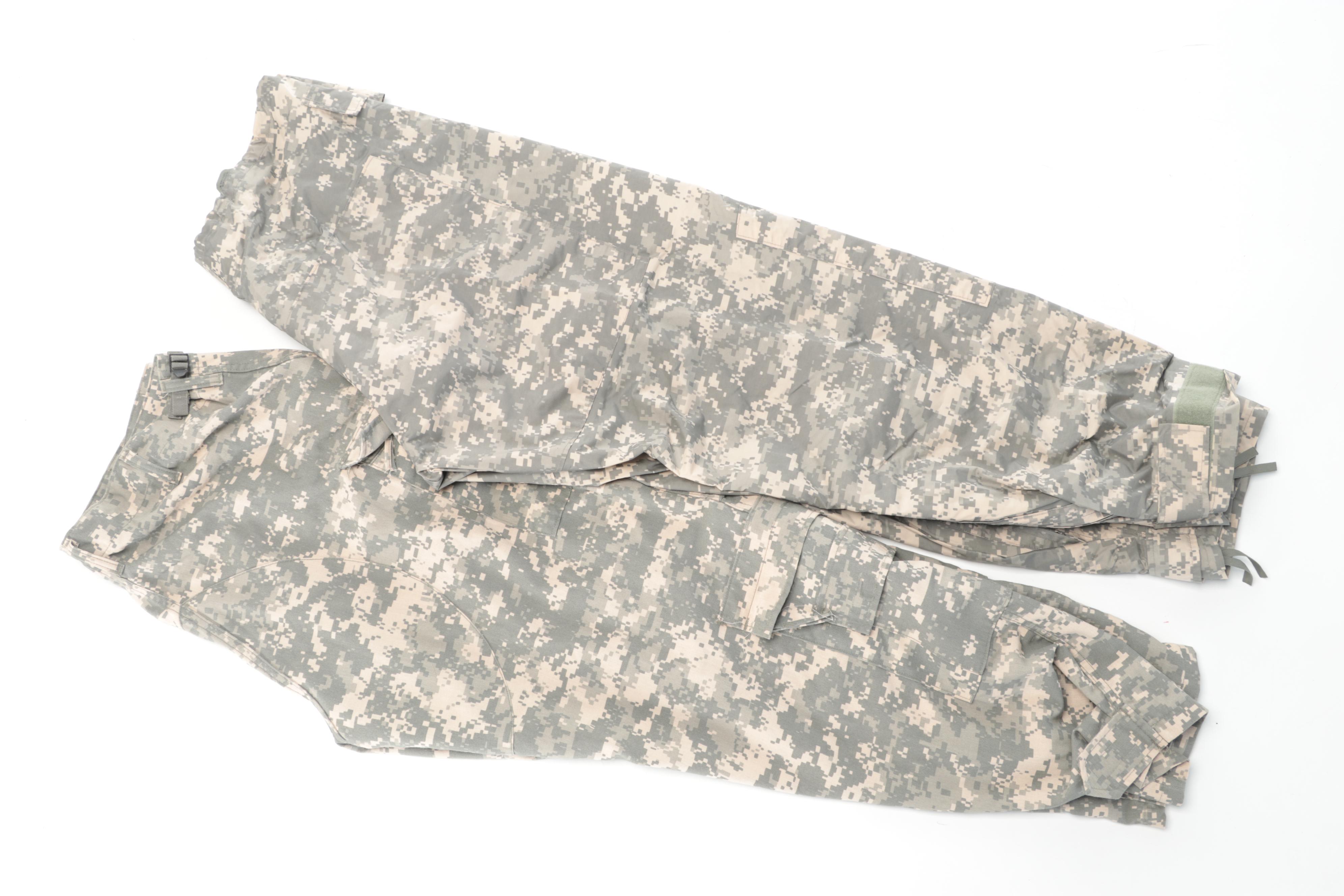 U. S. Army Universal Camouflage Pattern Uniform with Hats and Belts