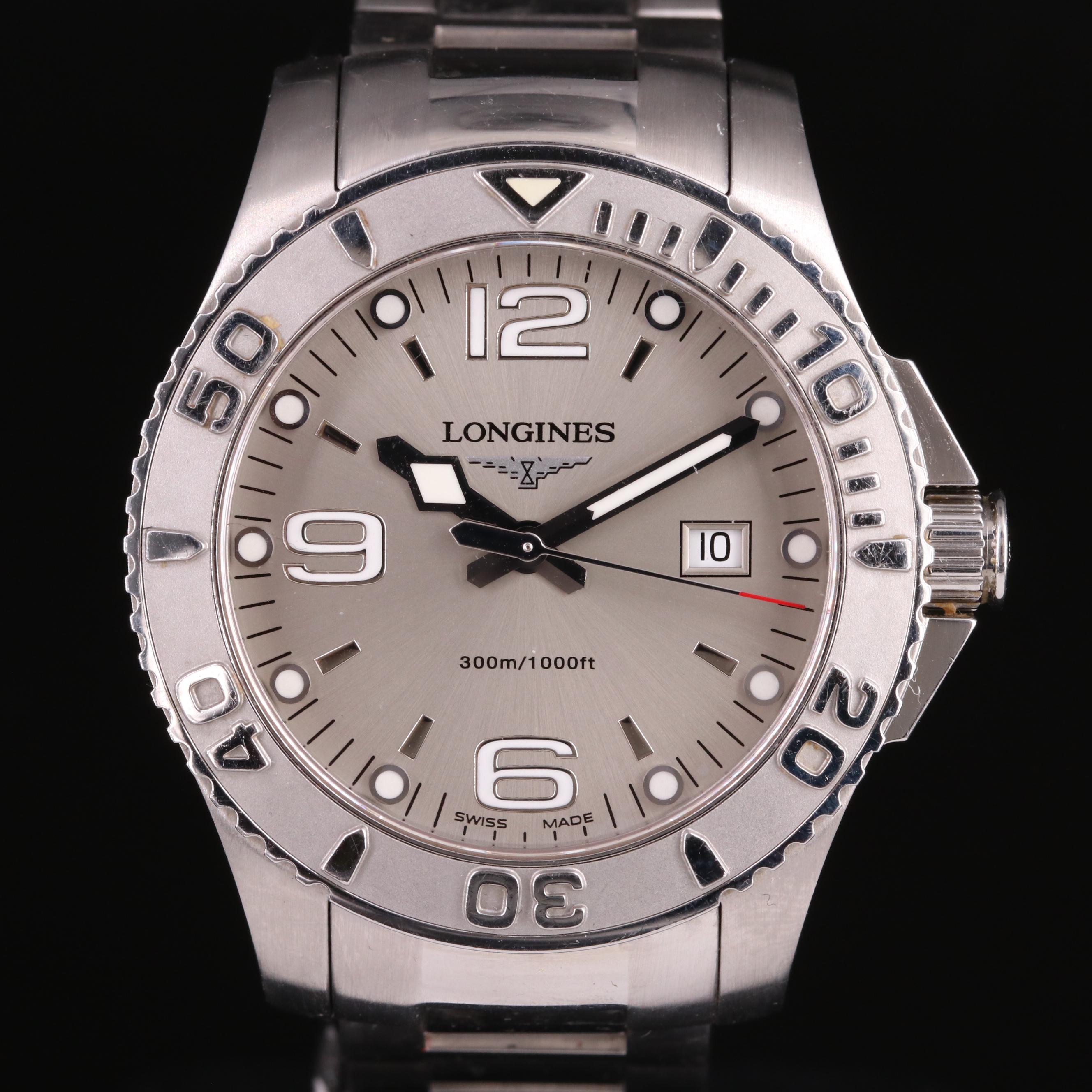 Longines Hydroconquest Date Quartz Watch