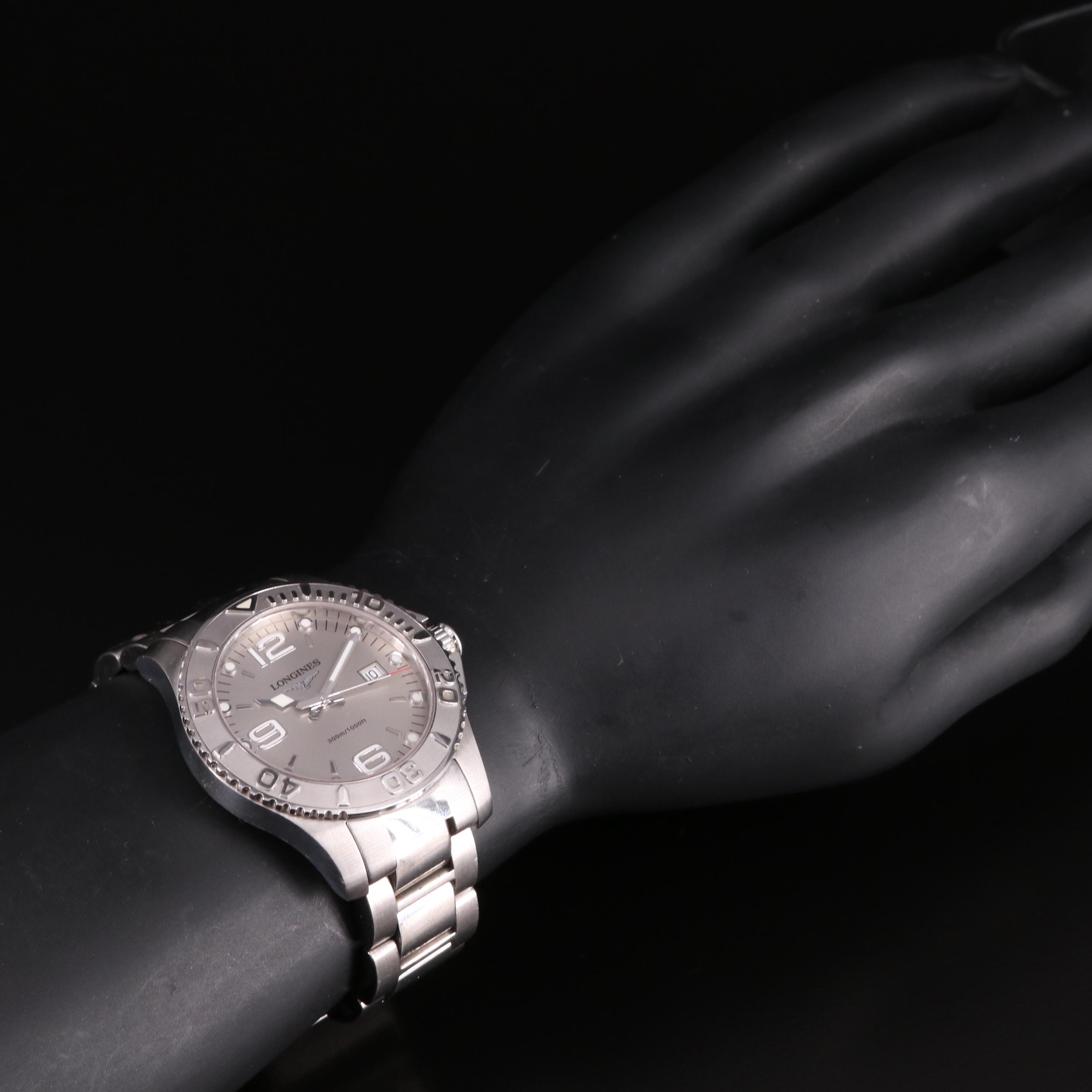 Longines Hydroconquest Date Quartz Watch