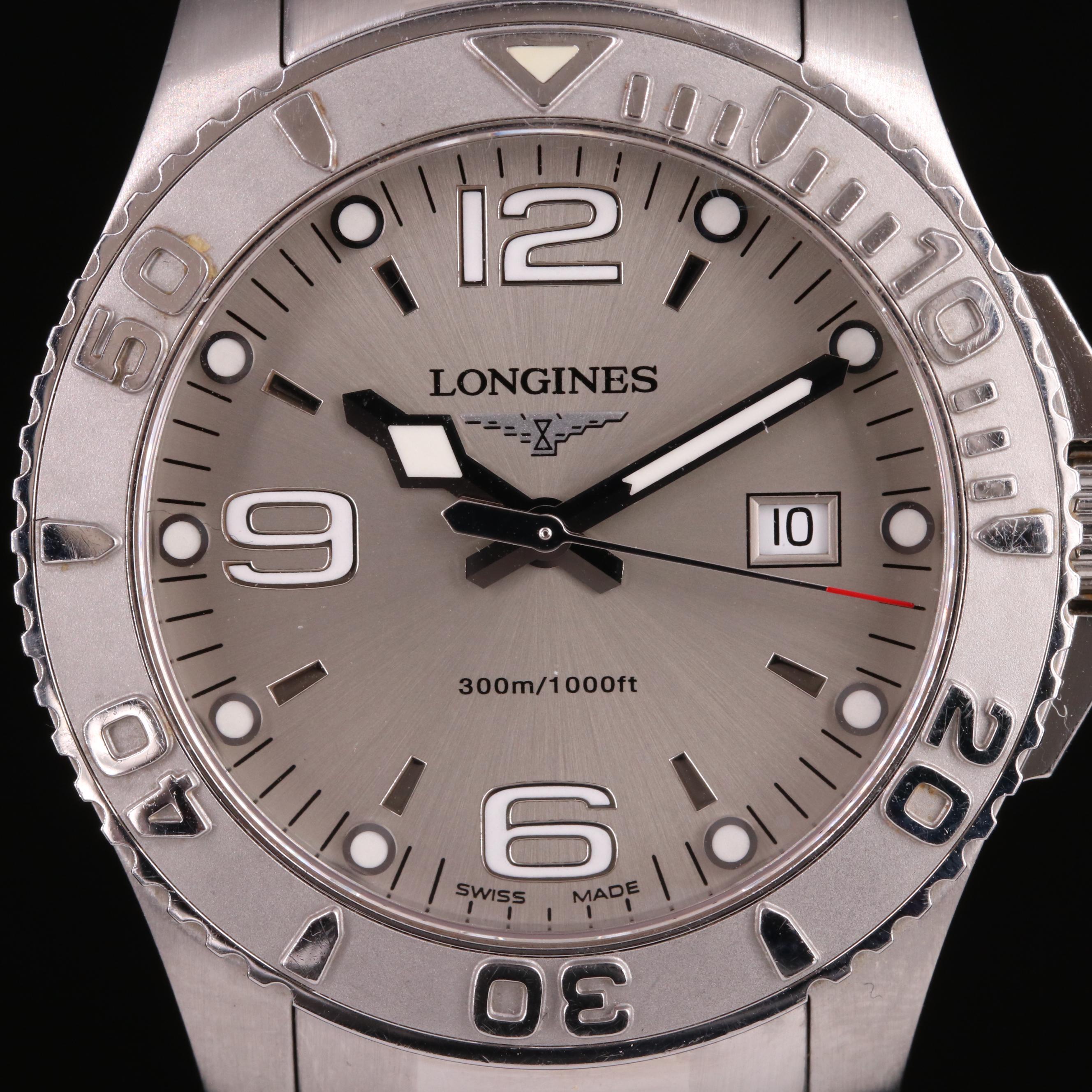 Longines Hydroconquest Date Quartz Watch