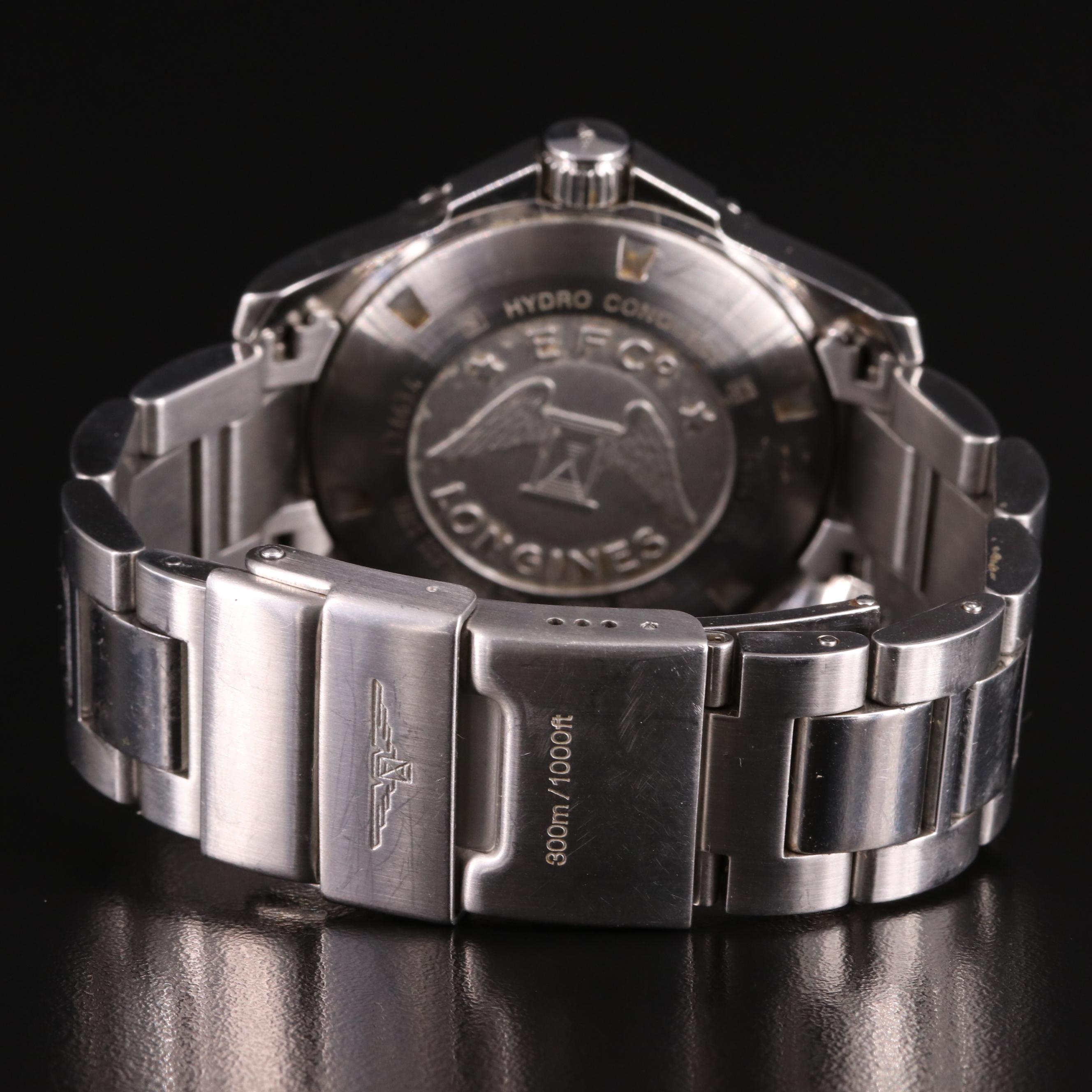 Longines Hydroconquest Date Quartz Watch