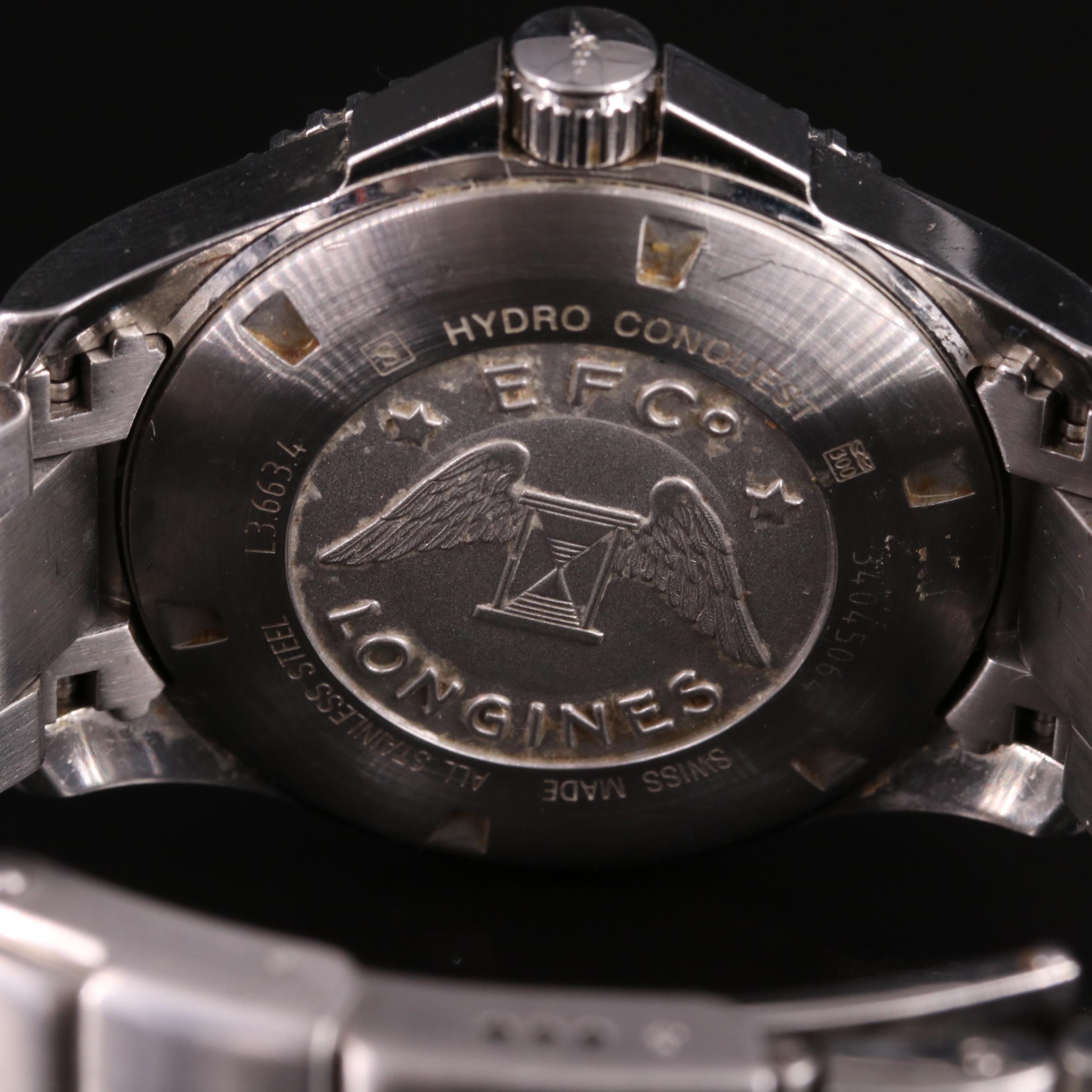 Longines Hydroconquest Date Quartz Watch