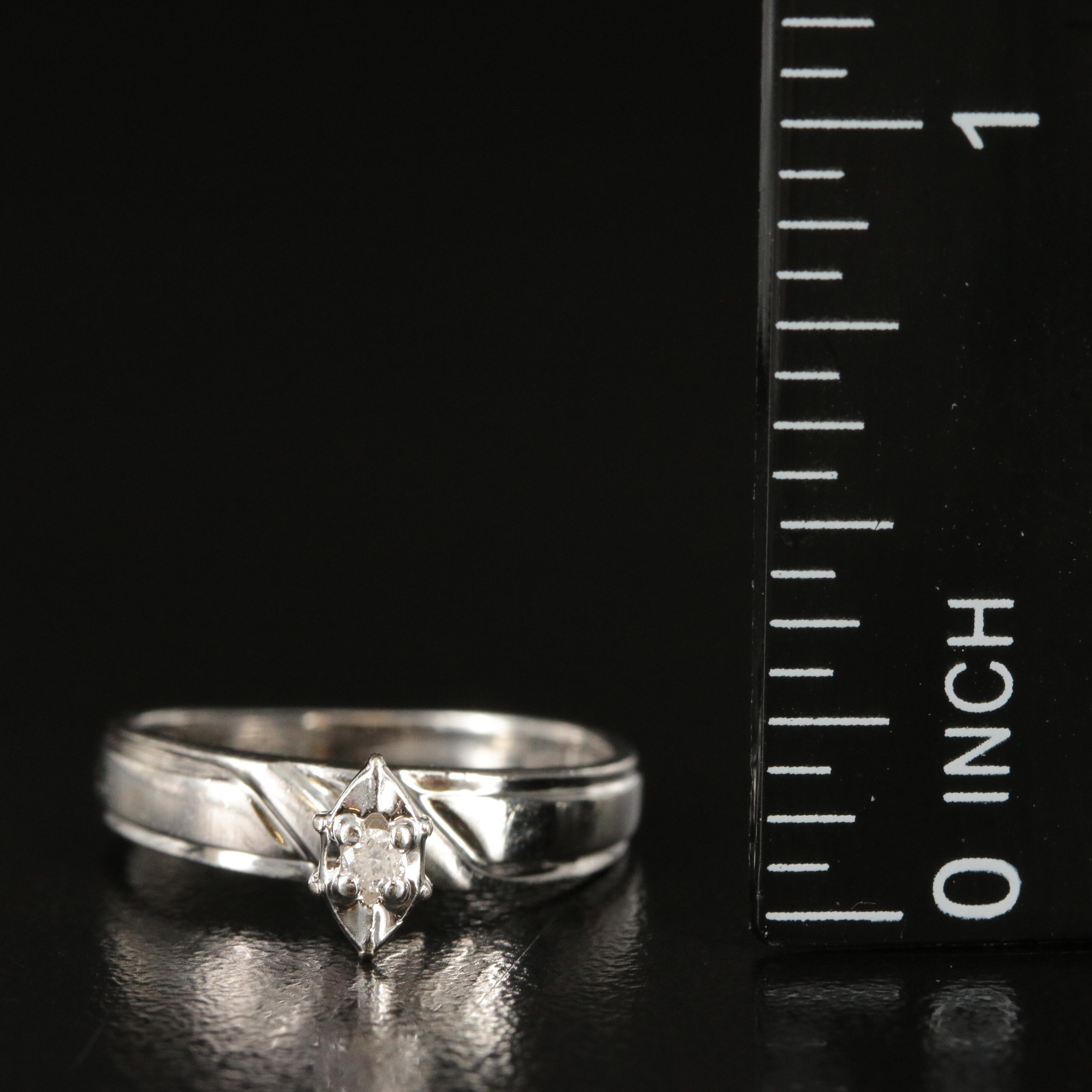 10K Diamond Ring