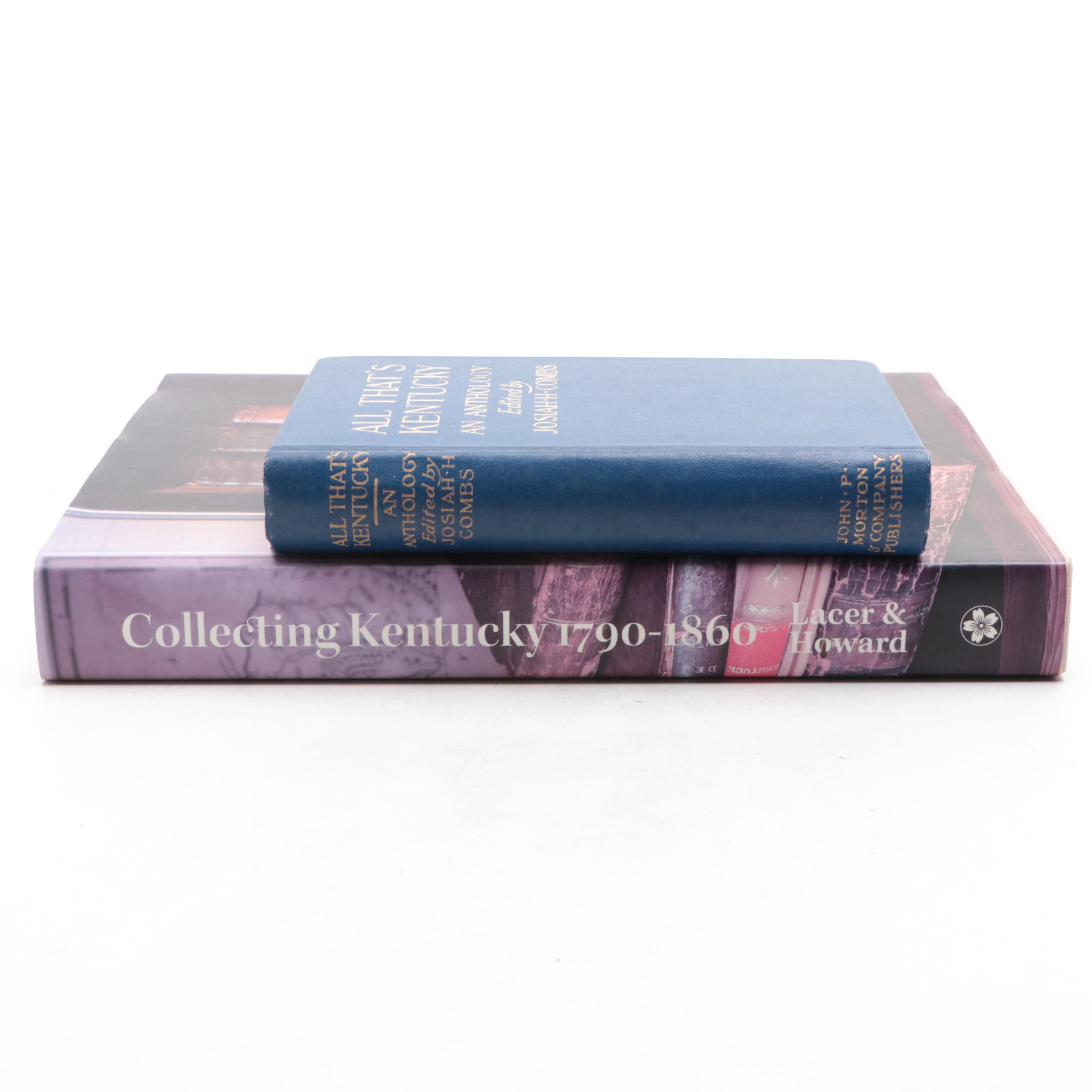Signed First Edition "Collecting Kentucky, 1790–1860" with "All That's Kentucky"