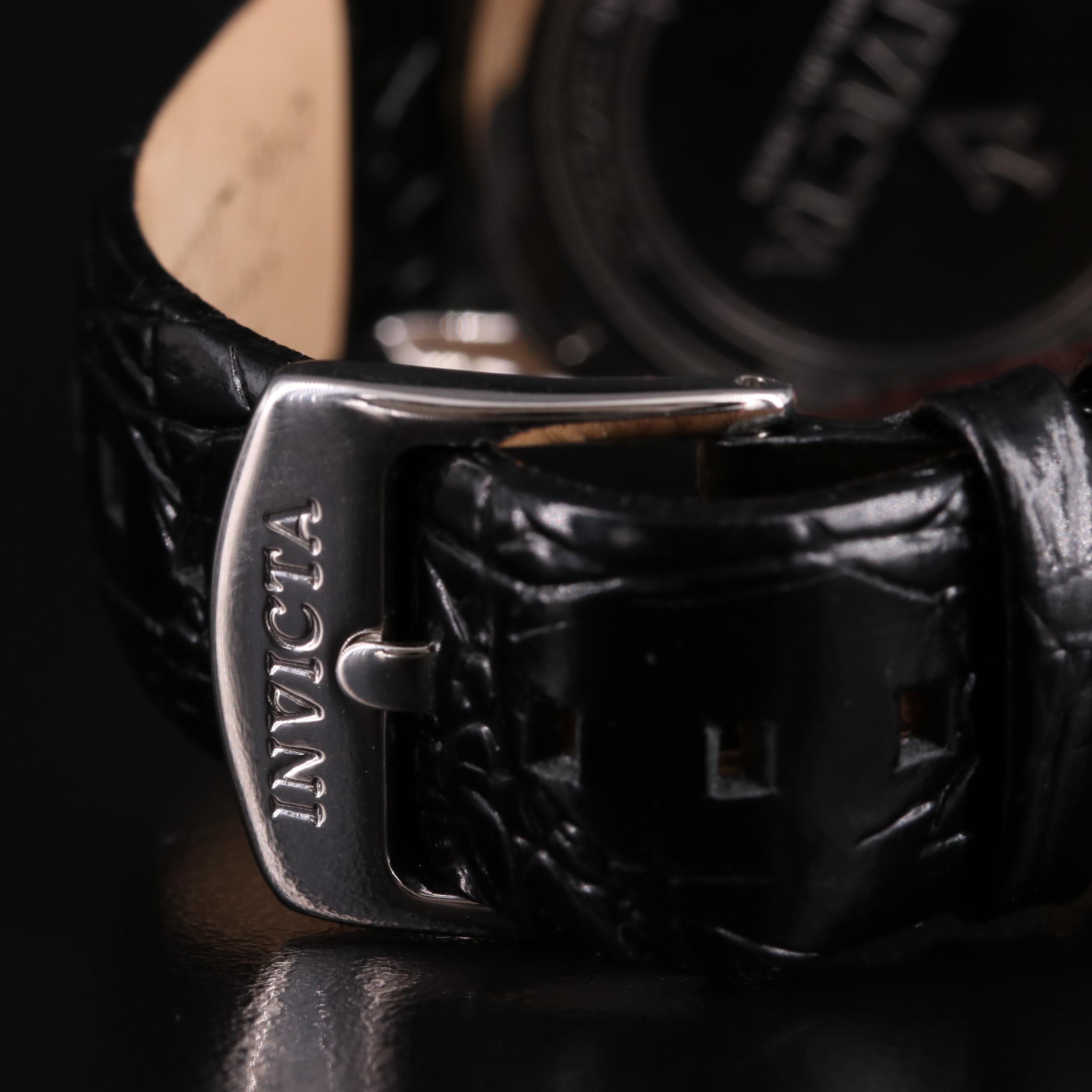 Invicta Black Mother-of-Pearl Quartz Watch