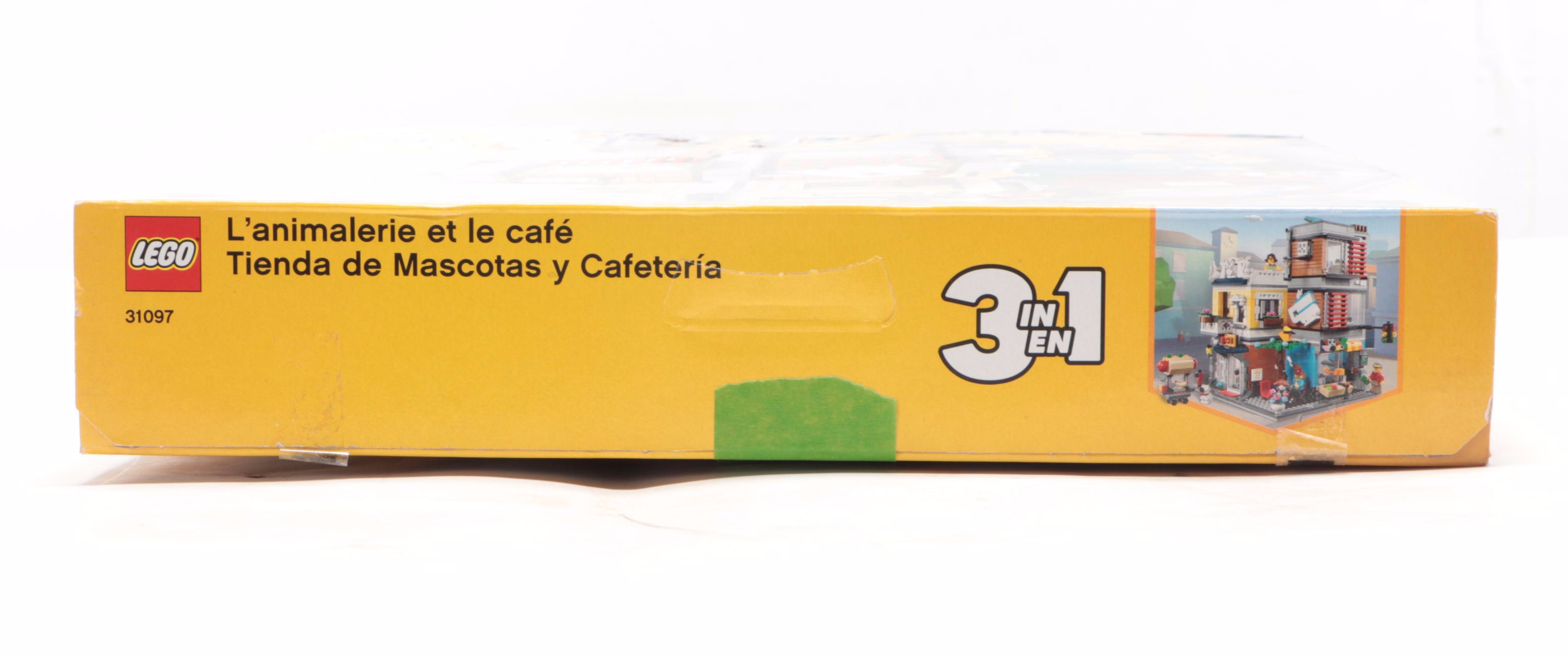 LEGO Creator Townhouse Pet Shop and Cafe Building Set