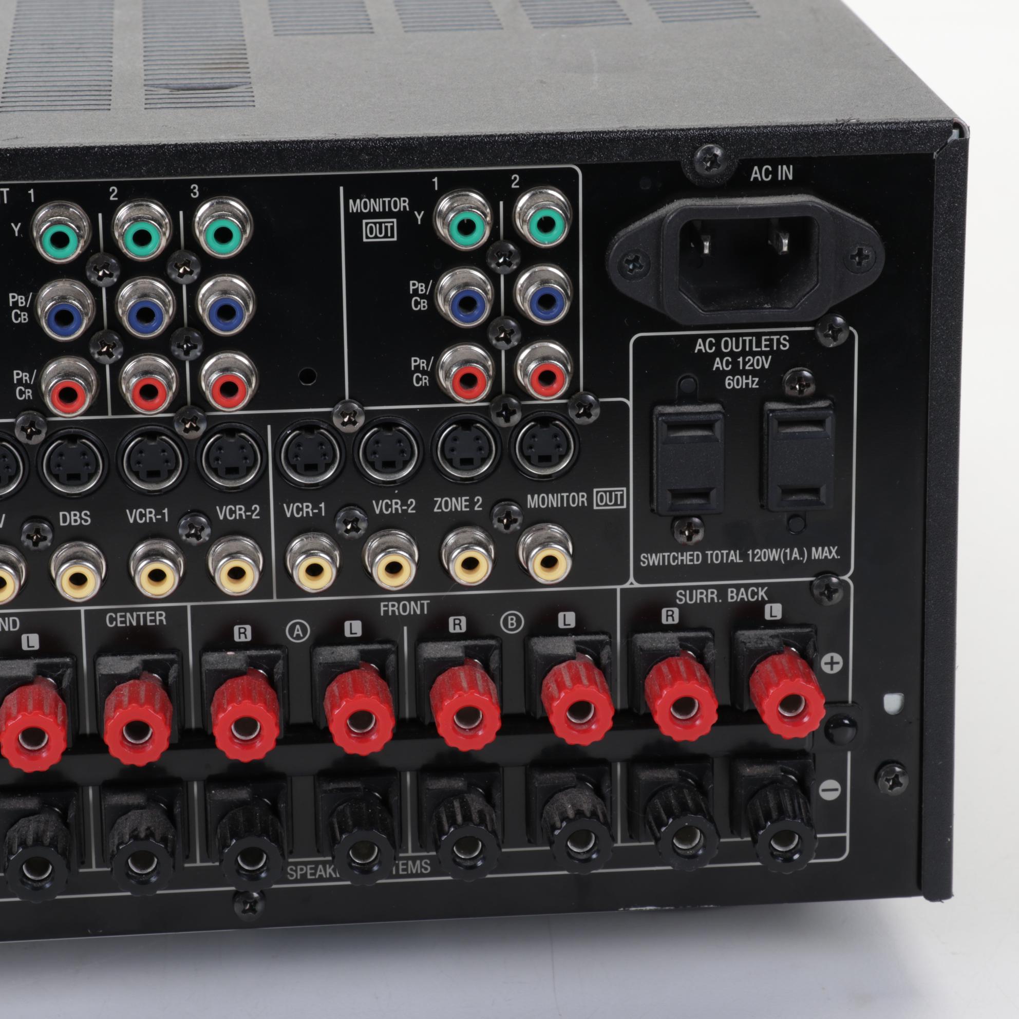 Denon AVR-2807 Home Theater AV Surround Receiver with Remote