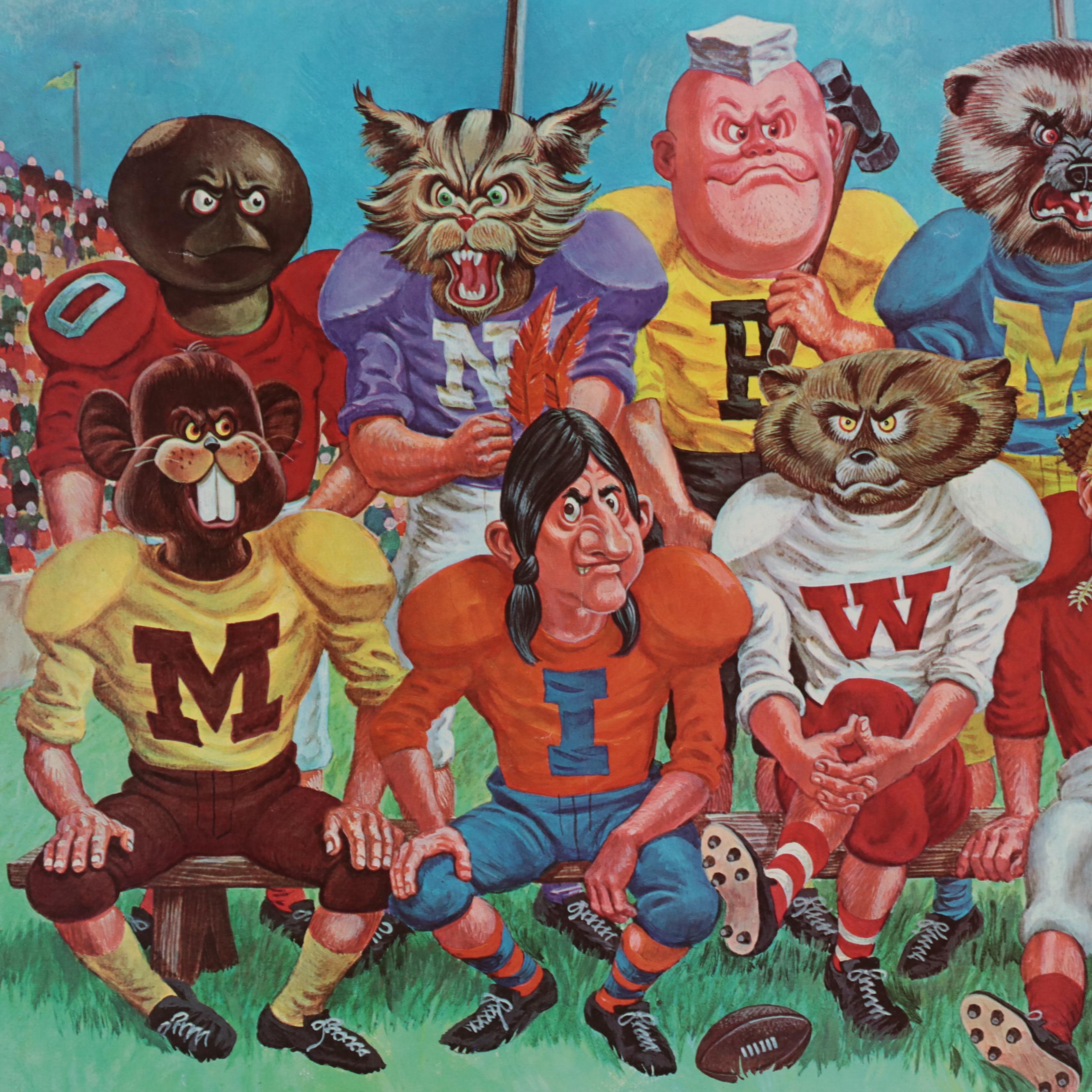 Souvenir Maps of Africa; More, Circa 1970