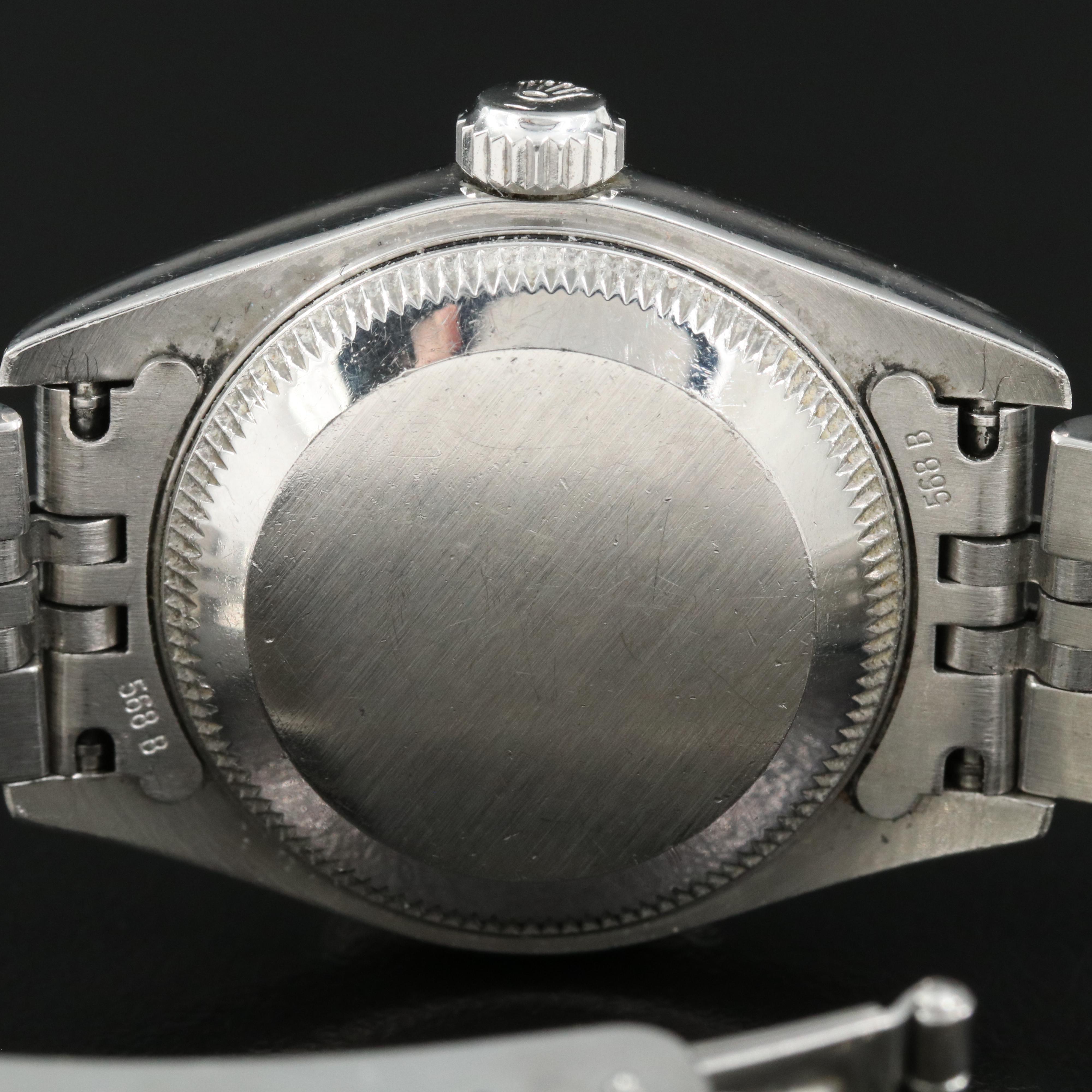 2003 Rolex Factory Diamond Dial Datejust Watch