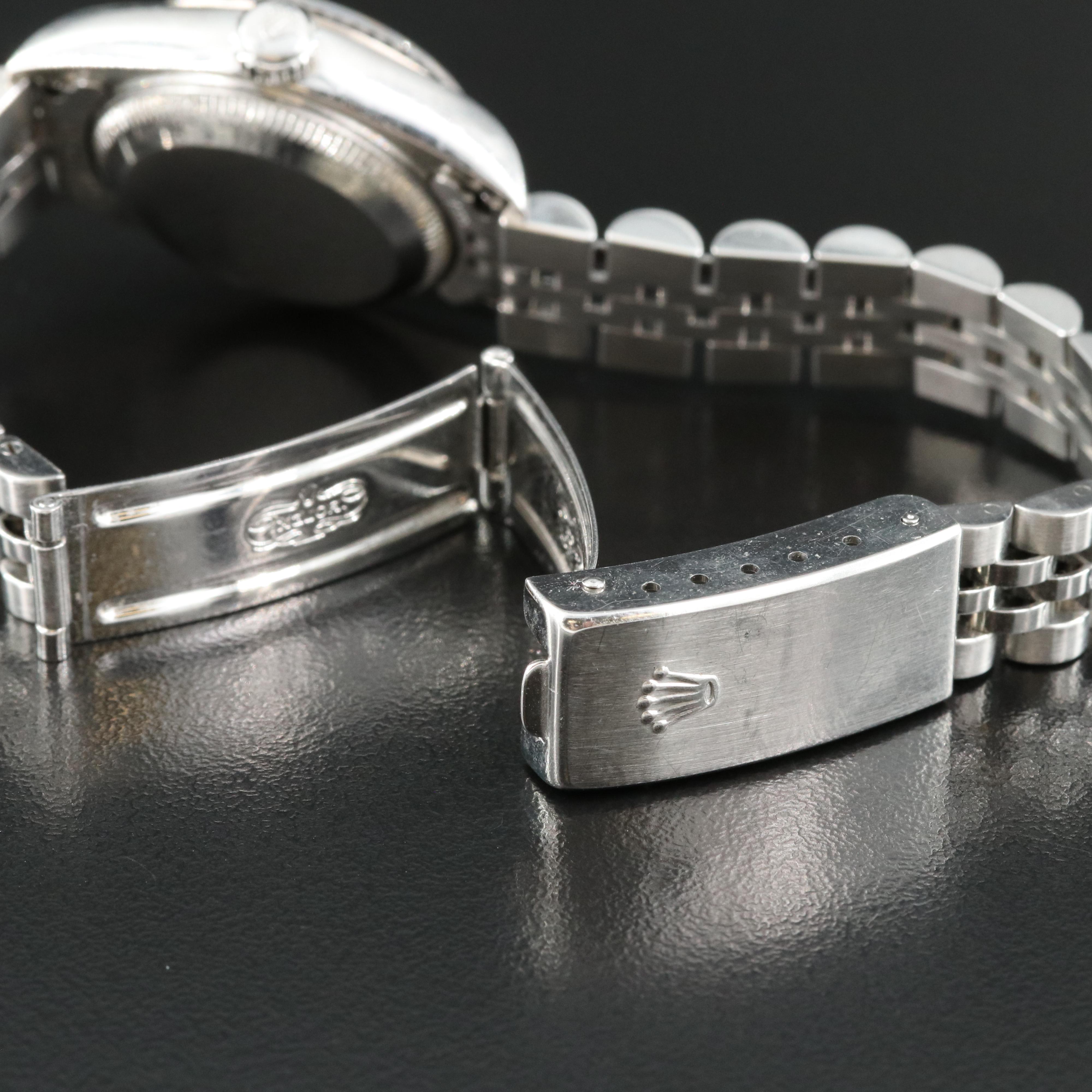 2003 Rolex Factory Diamond Dial Datejust Watch