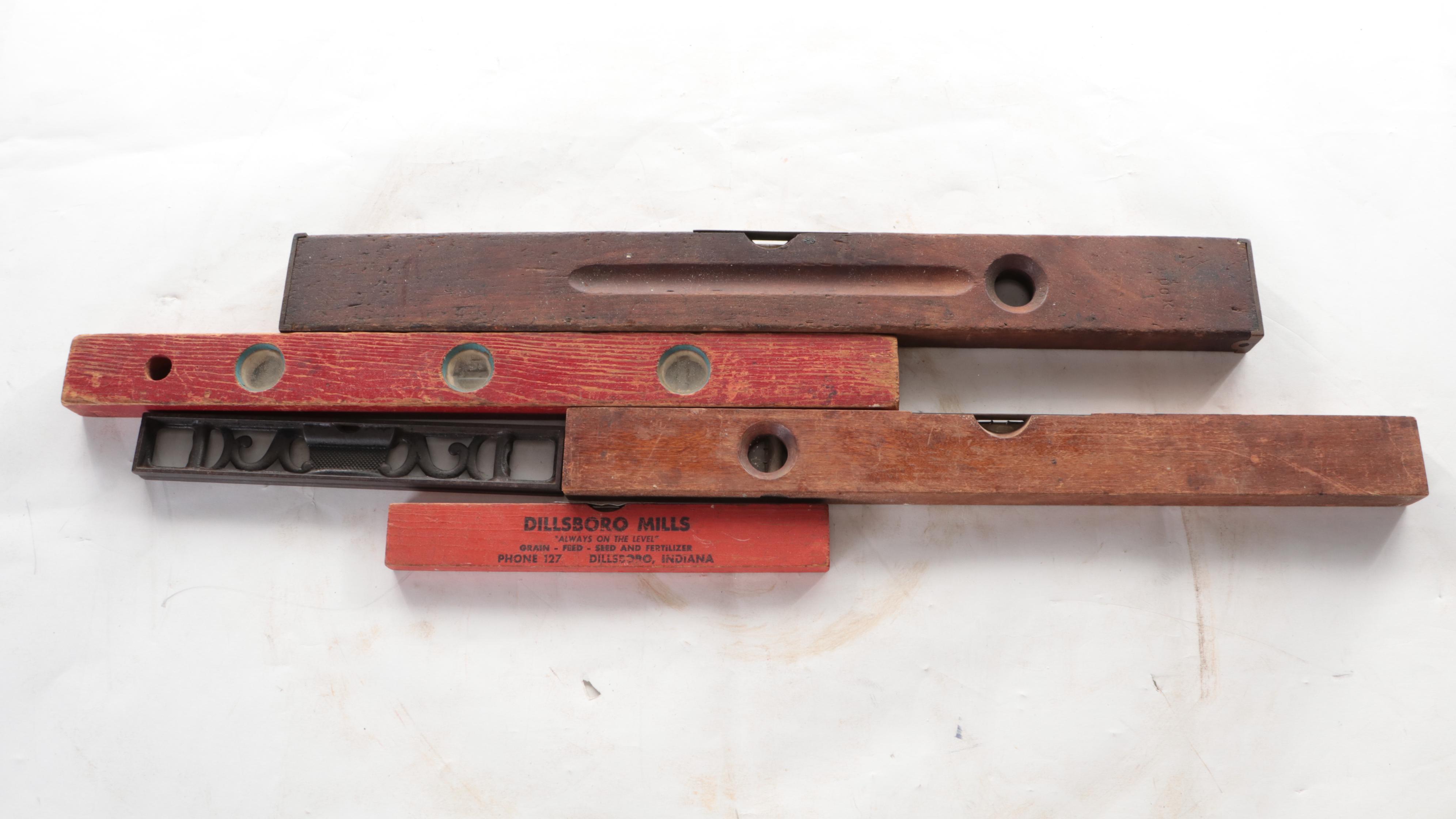 Adjustable Pipe Wrenches, Spirit Levels and More Assorted Hand Tools