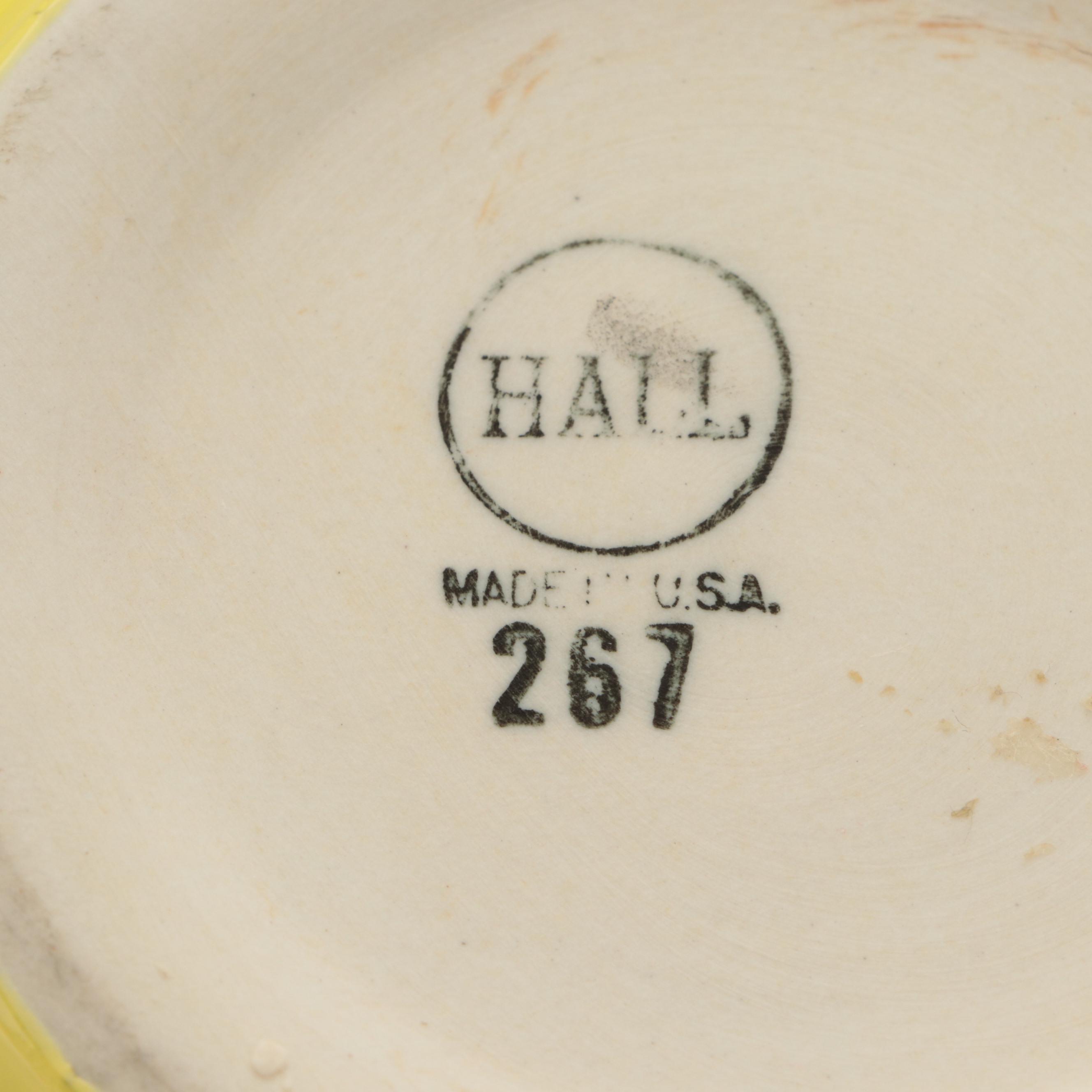 Hall China Ceramic Nesting Mixing Bowls