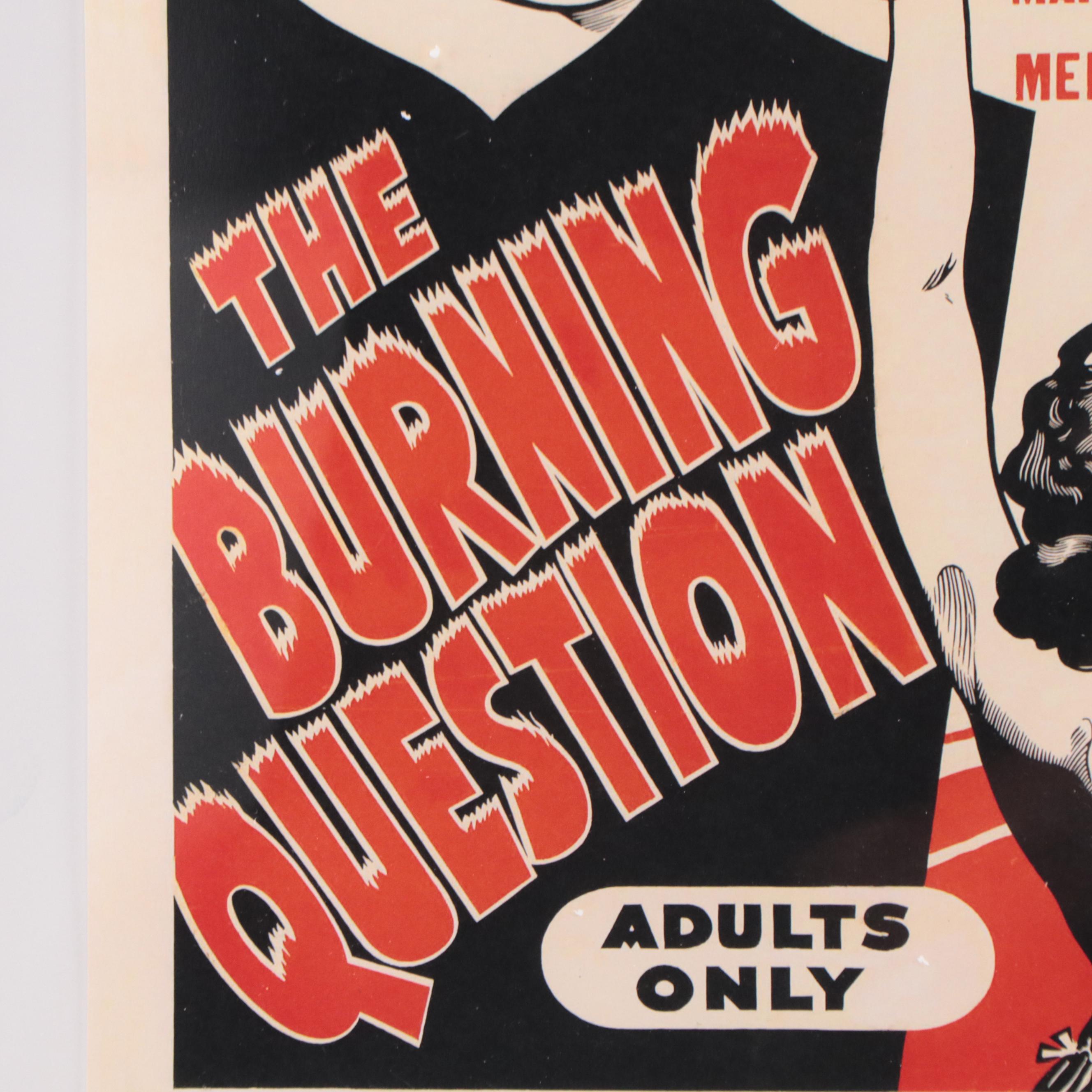 Offset Lithograph Marijuana Propaganda Poster, 21st Century