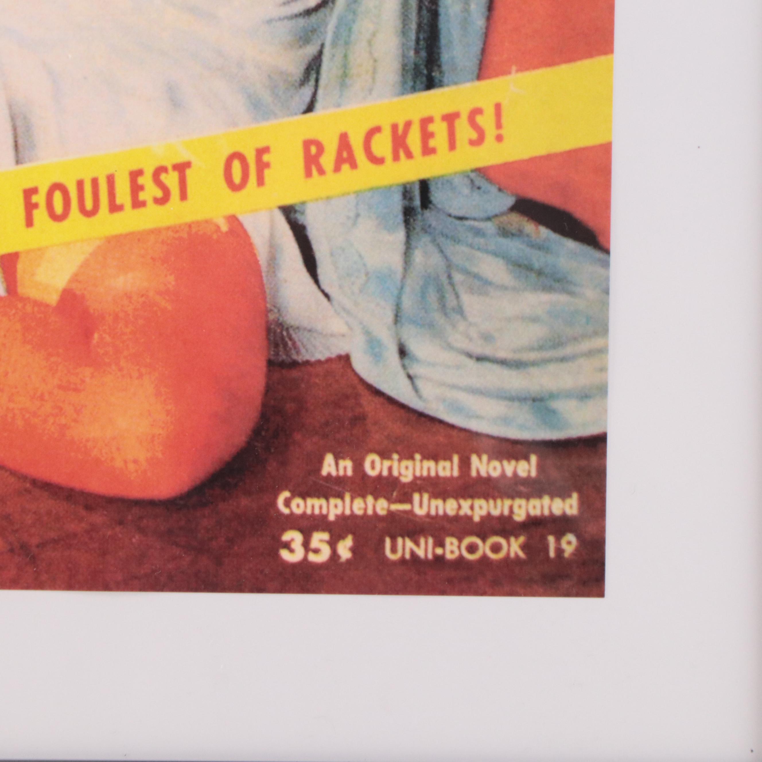 Offset Lithograph of Cannabis Propaganda "Marijuana Girl"